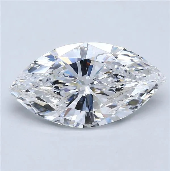 3.00ct Marquise Natural Diamond (Colour E, Clarity VVS2, GIA Certified)