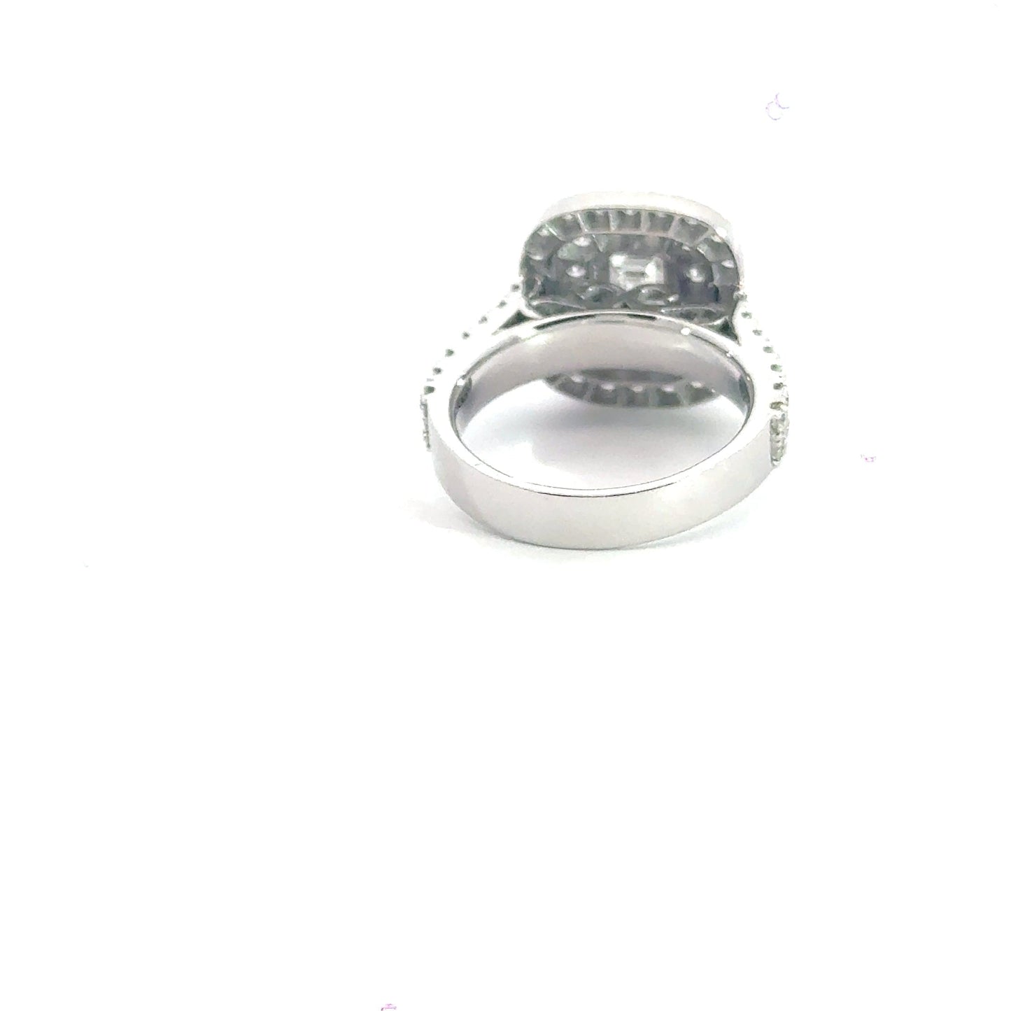 Platinum Halo Diamond Ring Aces Jewellers
