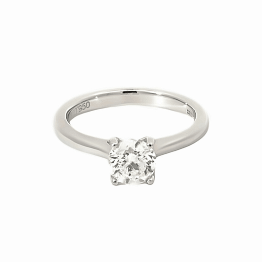 Platinum Diamond Solitaire Ring Aces Jewellers