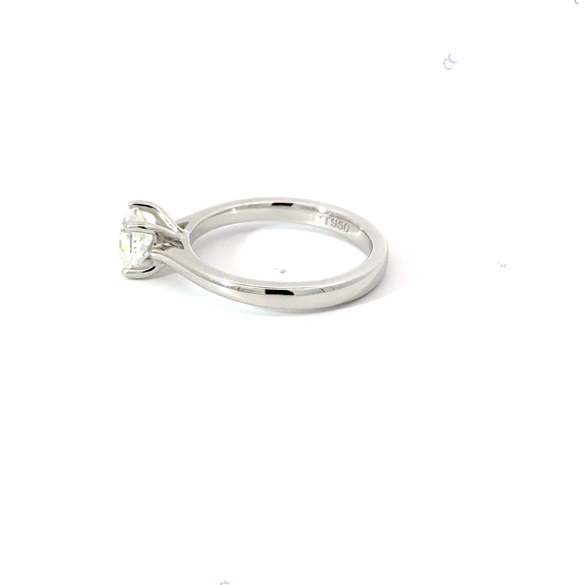 Platinum Diamond Solitaire Ring Aces Jewellers