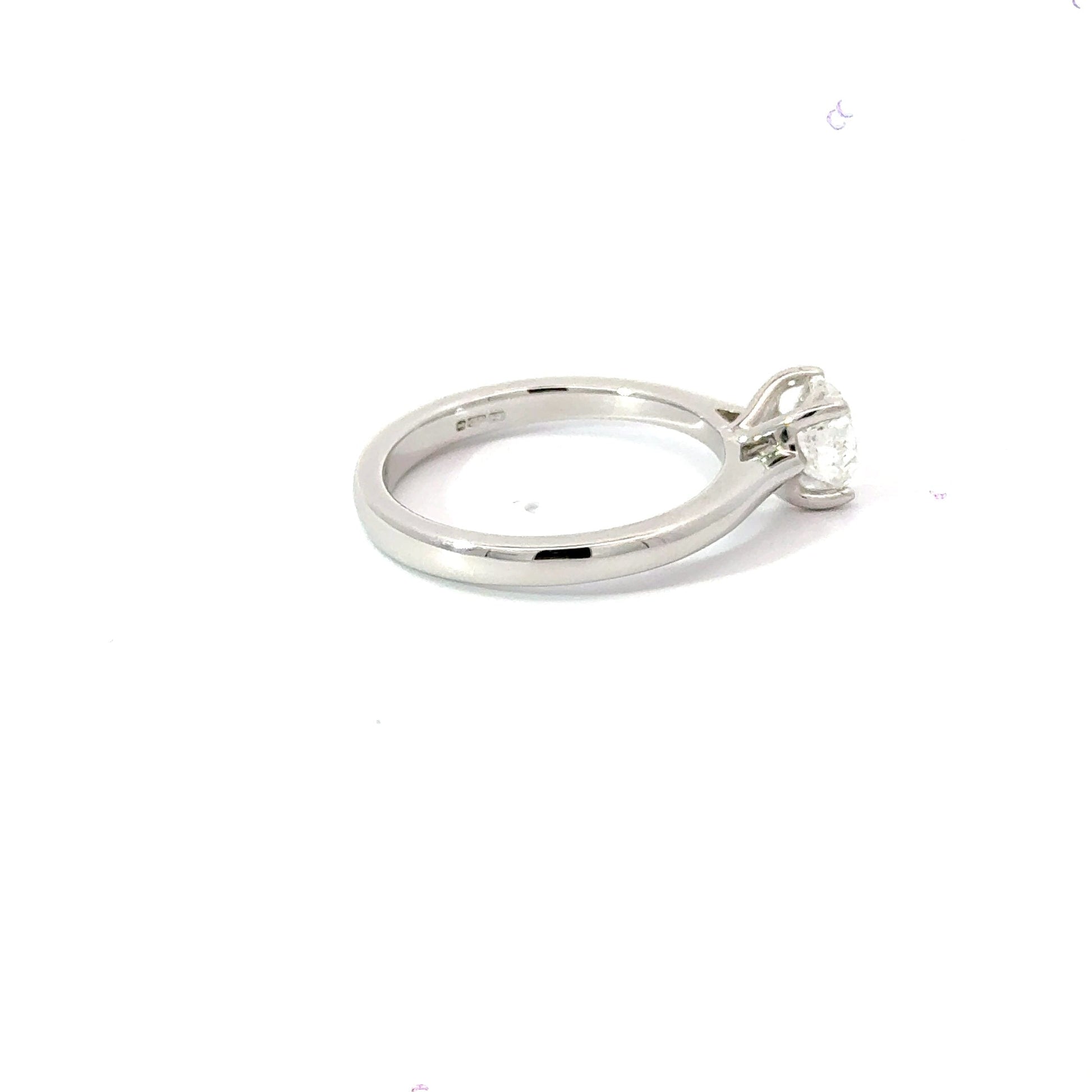 Platinum Diamond Solitaire Ring Aces Jewellers