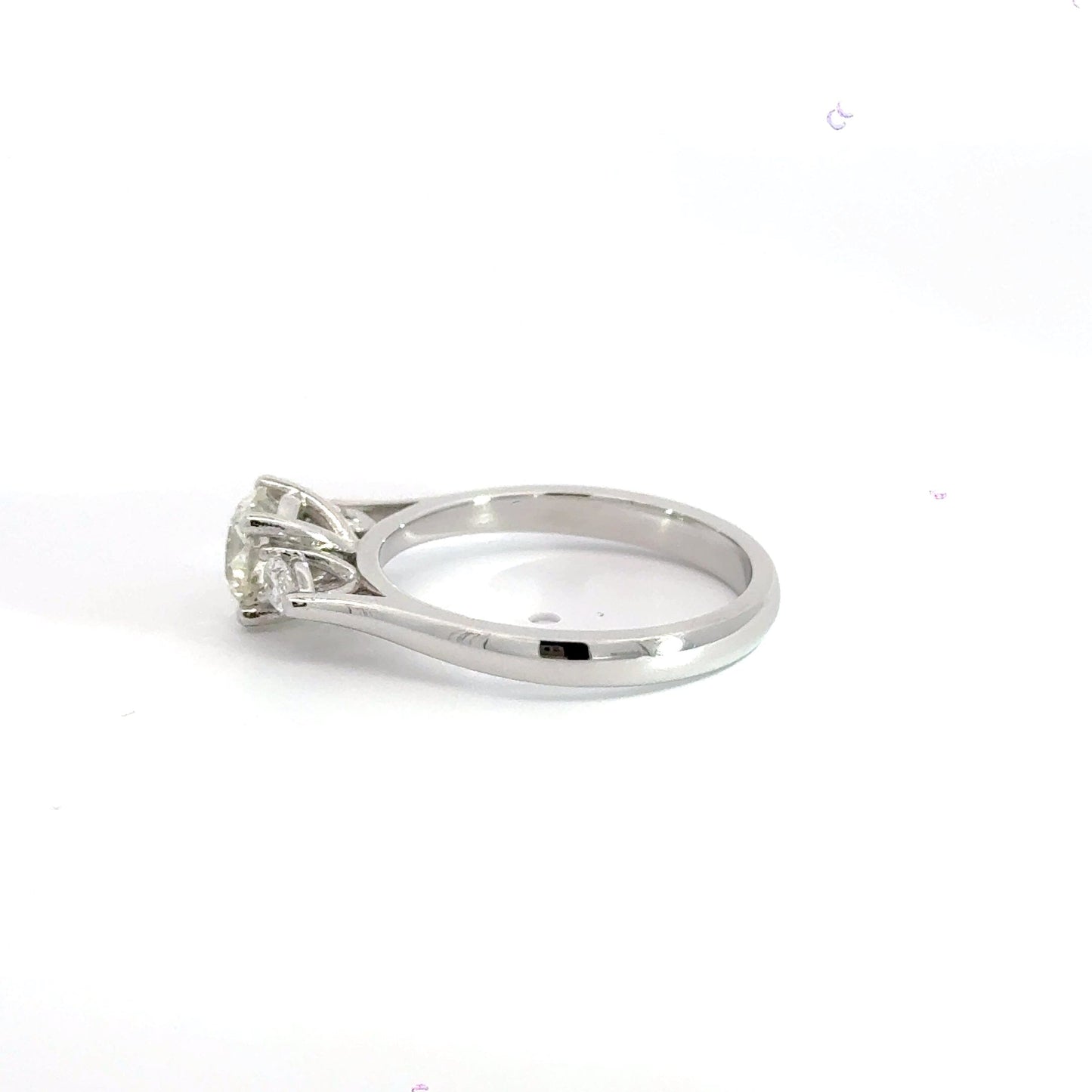 Platinum Trilogy Diamond Ring Aces Jewellers