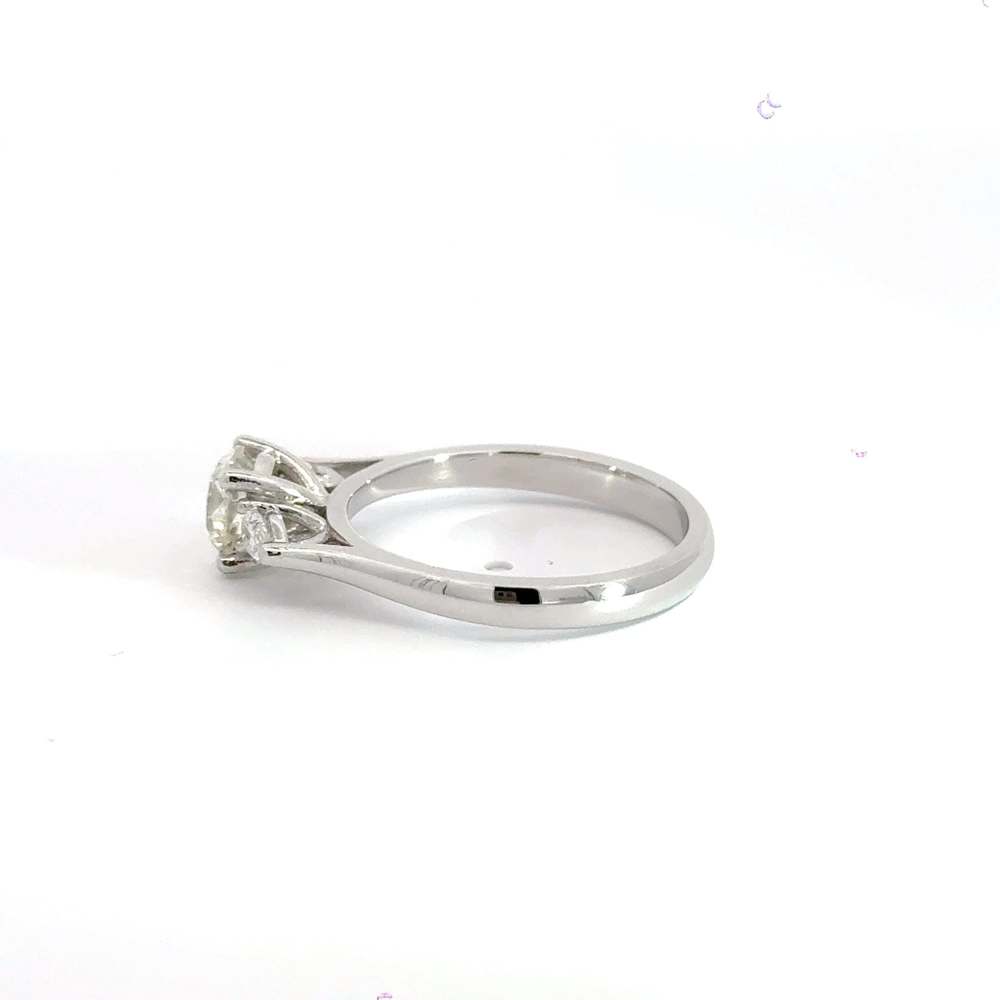 Platinum Trilogy Diamond Ring Aces Jewellers