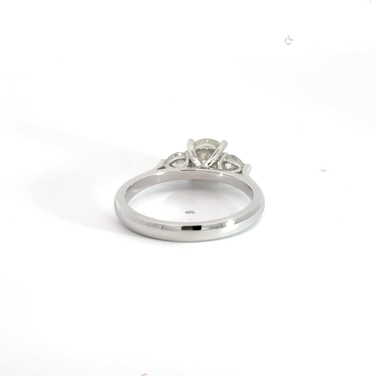 Platinum Trilogy Diamond Ring Aces Jewellers
