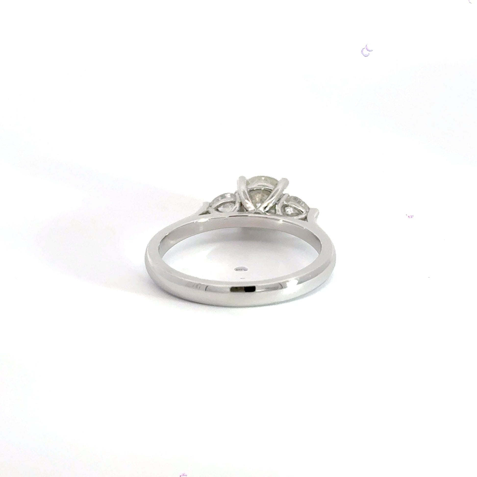Platinum Trilogy Diamond Ring Aces Jewellers