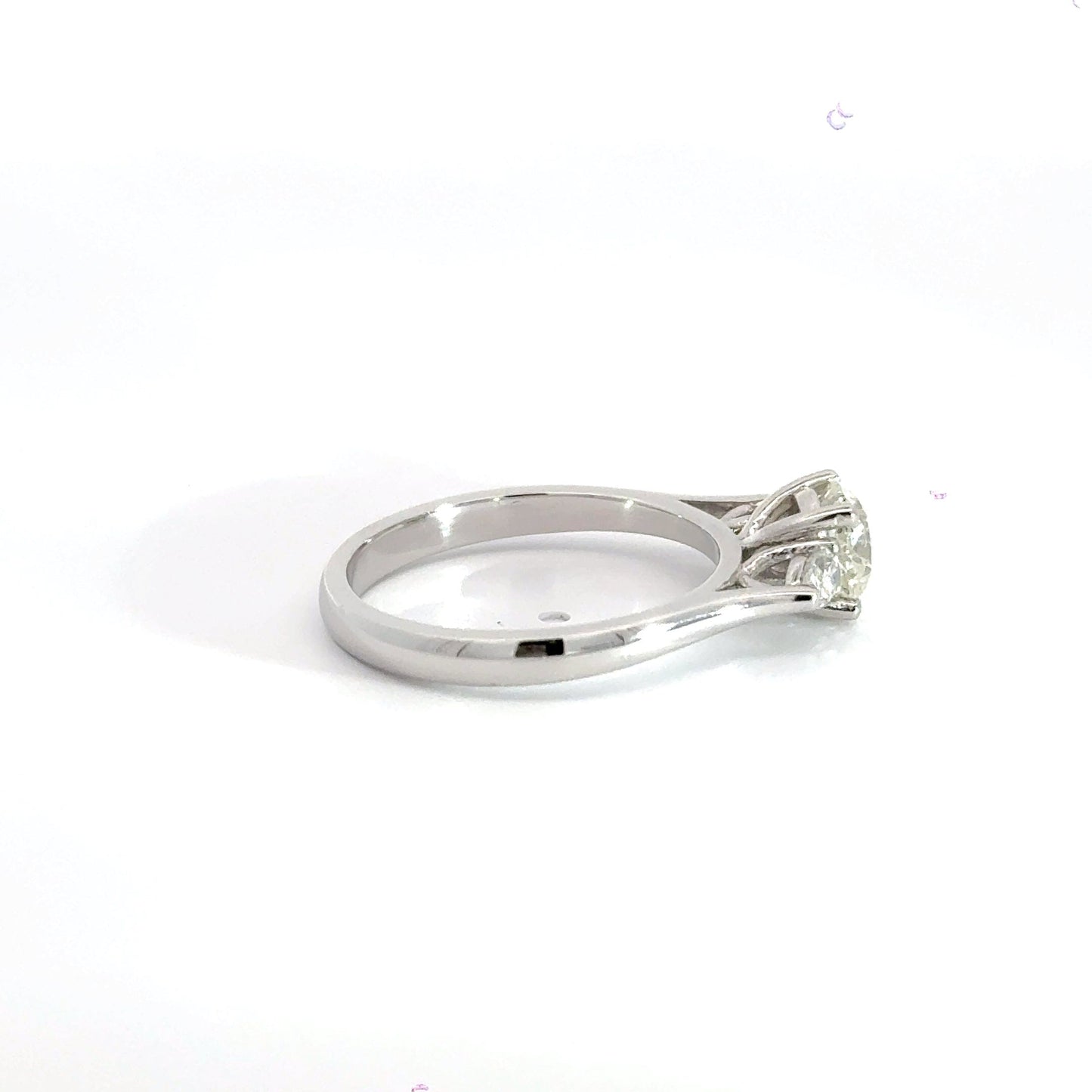 Platinum Trilogy Diamond Ring Aces Jewellers