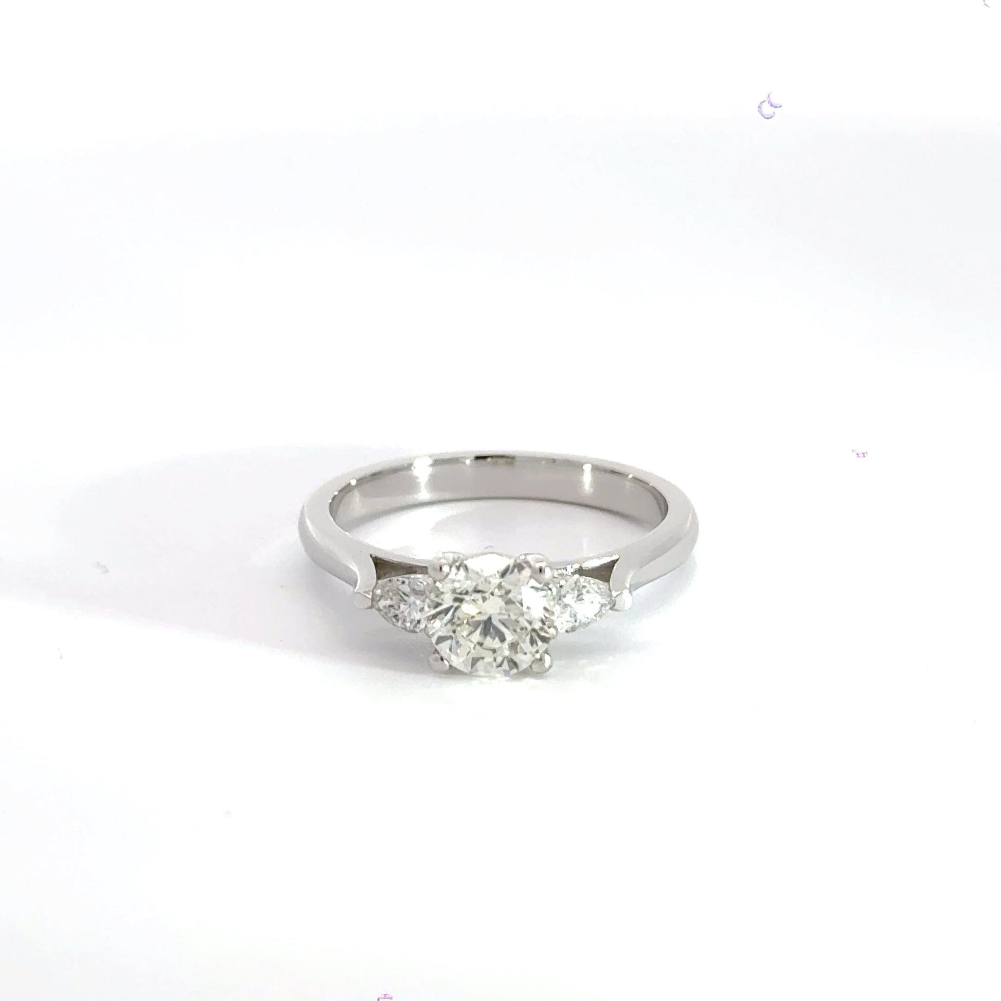 Platinum Trilogy Diamond Ring Aces Jewellers
