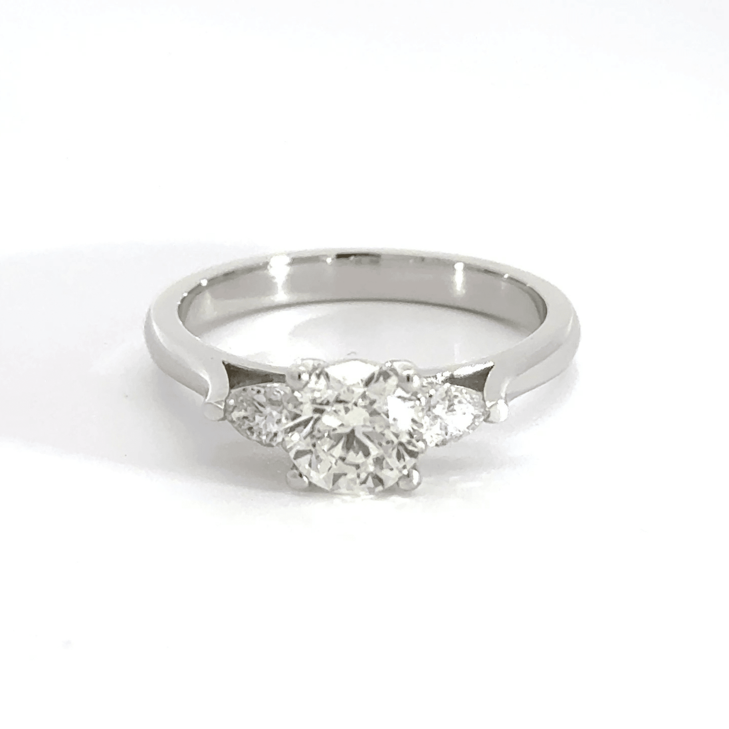 Platinum Trilogy Diamond Ring Aces Jewellers