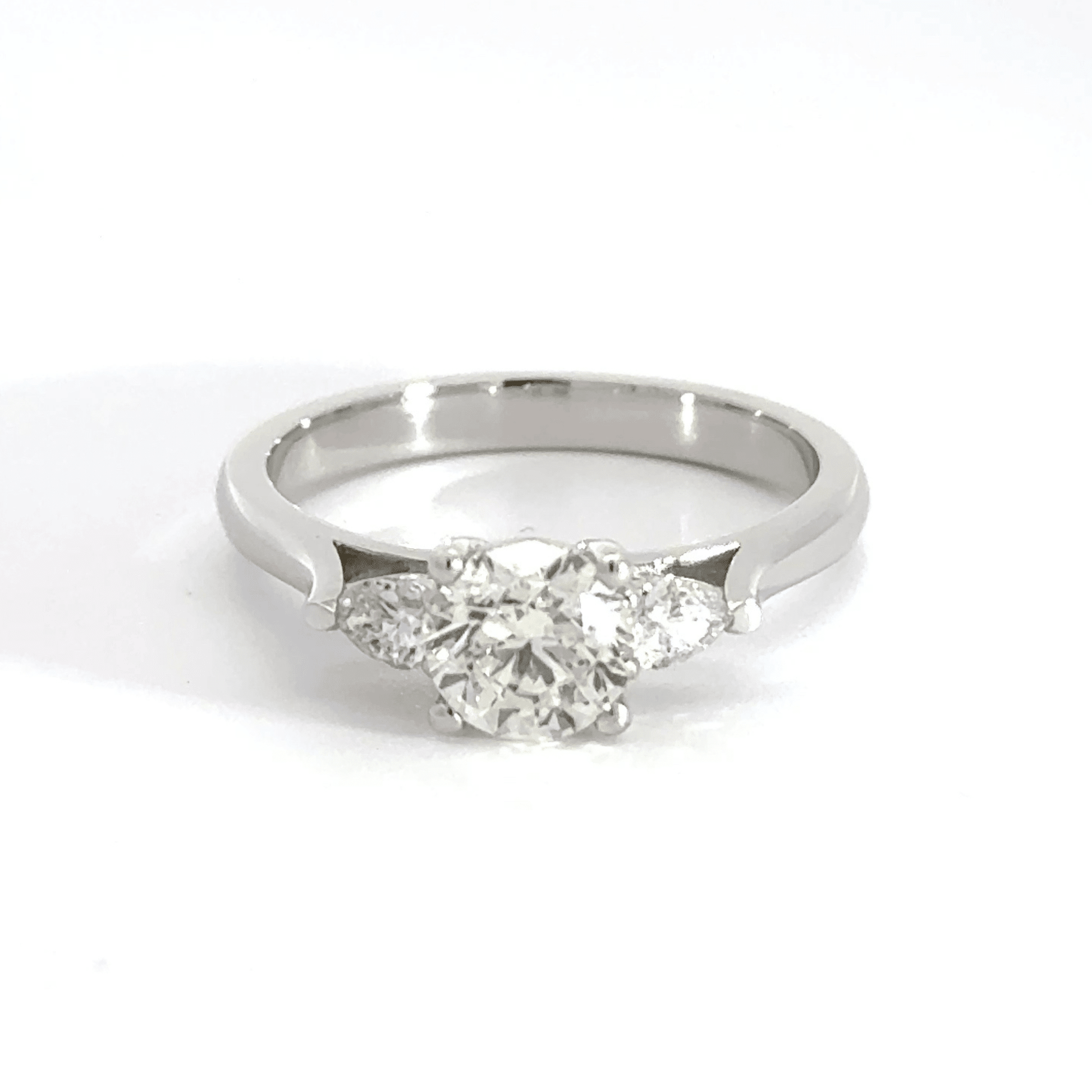 Platinum Trilogy Diamond Ring Aces Jewellers