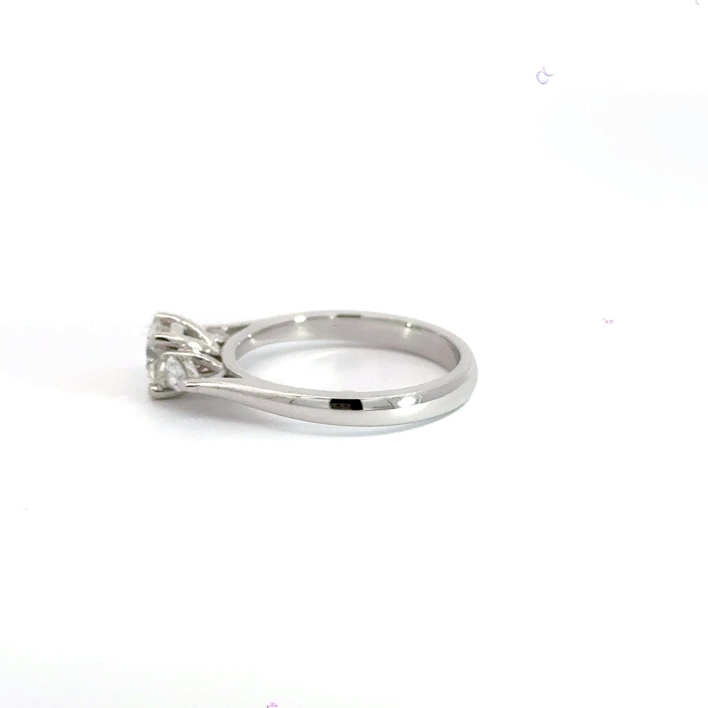 Platinum Trilogy Diamond Ring Aces Jewellers