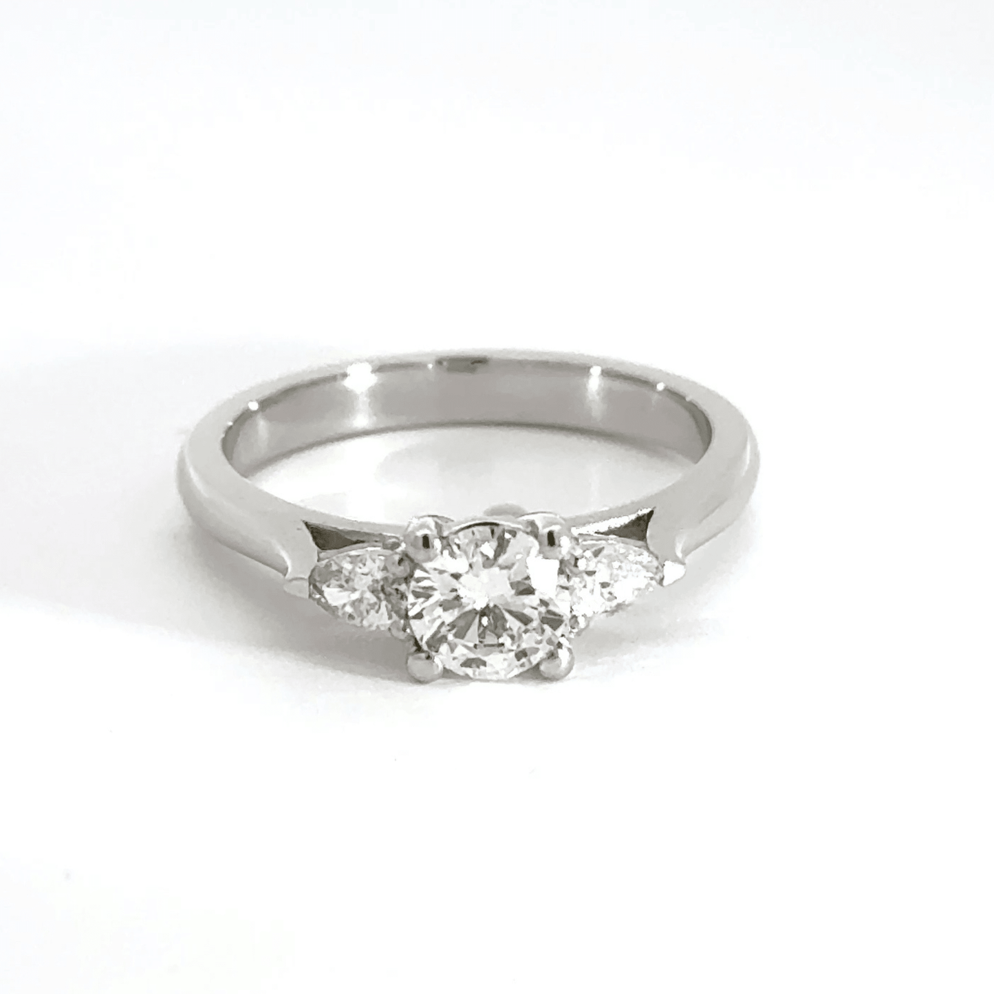 Platinum Trilogy Diamond Ring Aces Jewellers