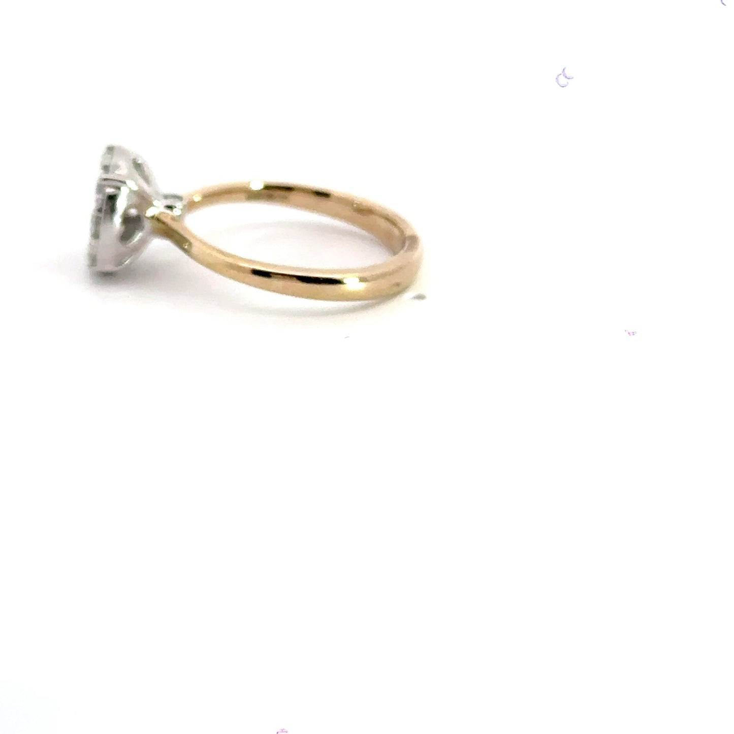 9CT Yellow Gold Cluster Diamond Ring Aces Jewellers