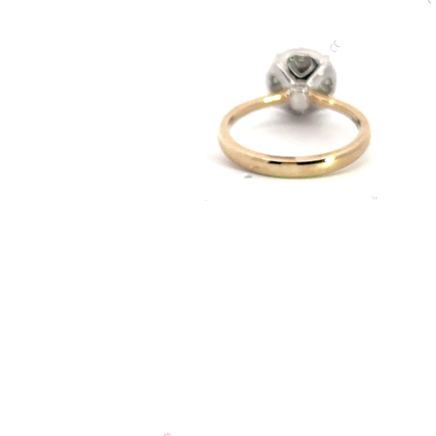 9CT Yellow Gold Cluster Diamond Ring Aces Jewellers