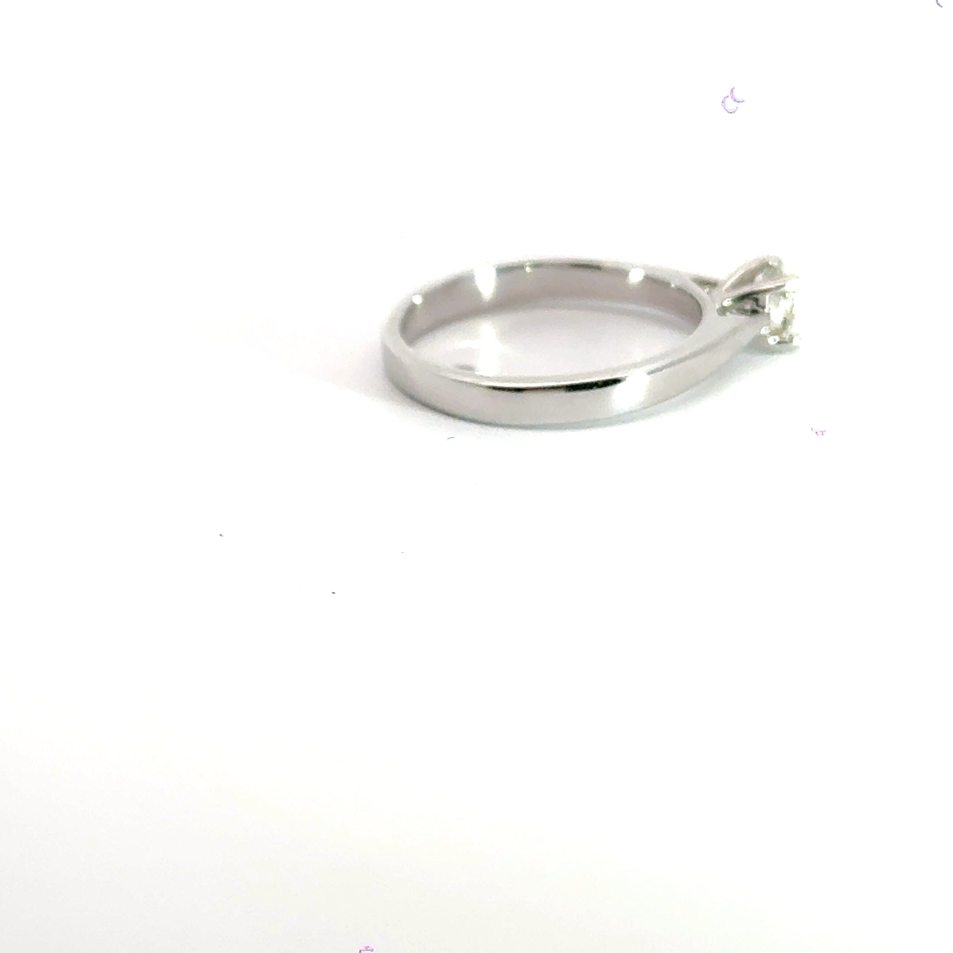 Platinum Diamond Solitaire Ring 0.50CT Aces Jewellers