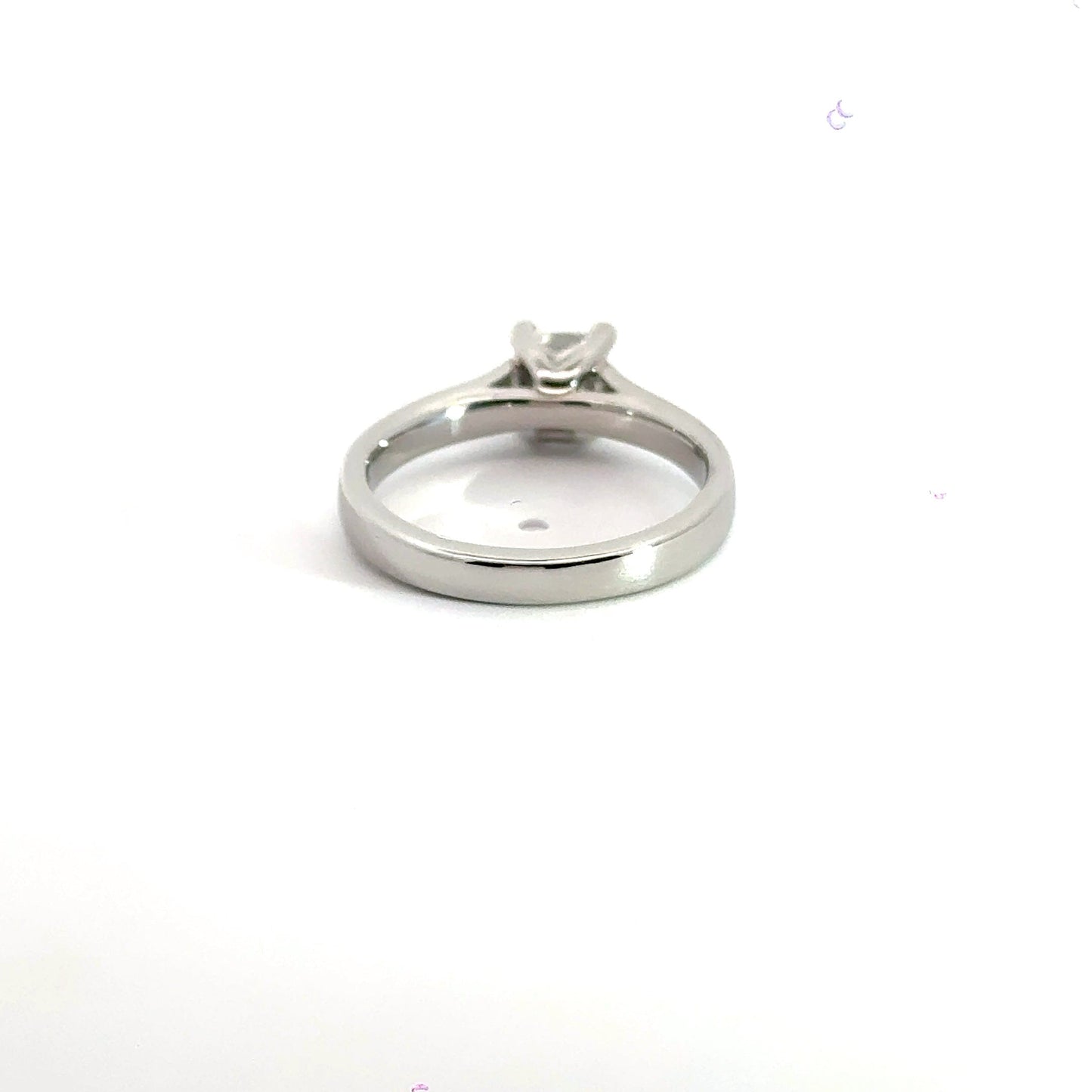Platinum Diamond Solitaire Diamond Ring 0.50CT Aces Jewellers