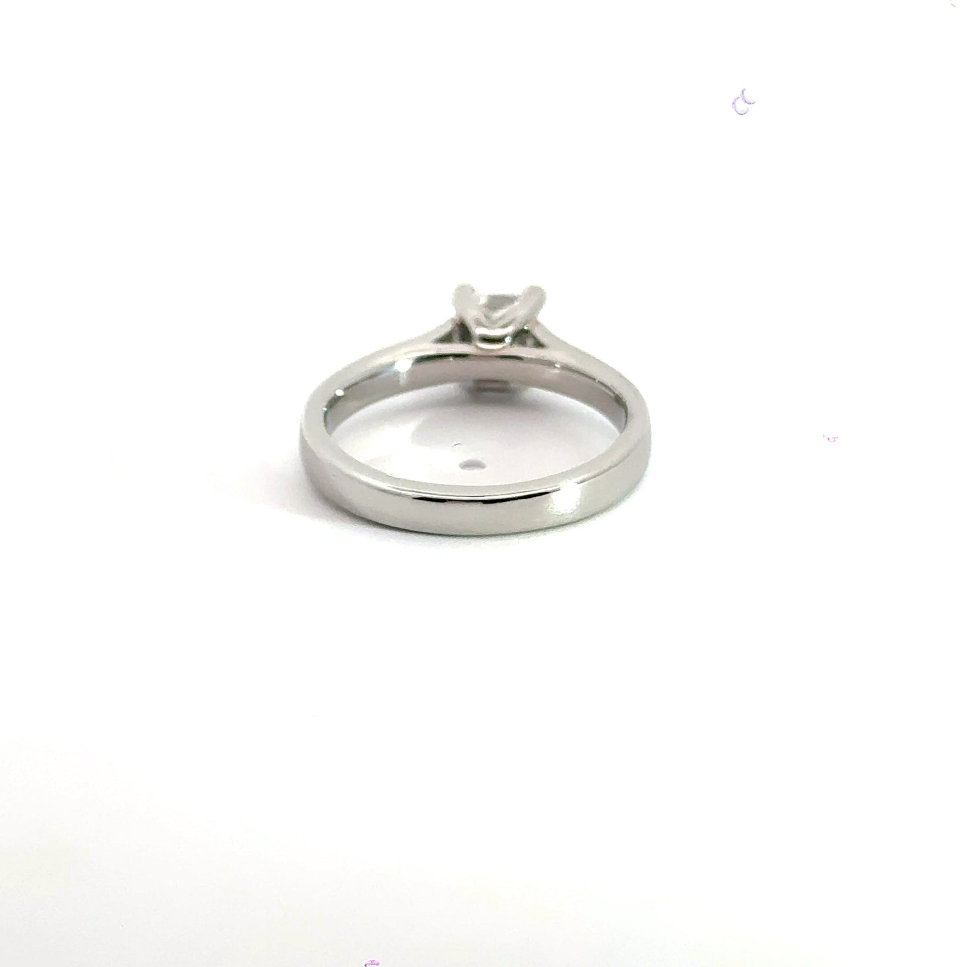 Platinum Diamond Solitaire Diamond Ring 0.50CT Aces Jewellers