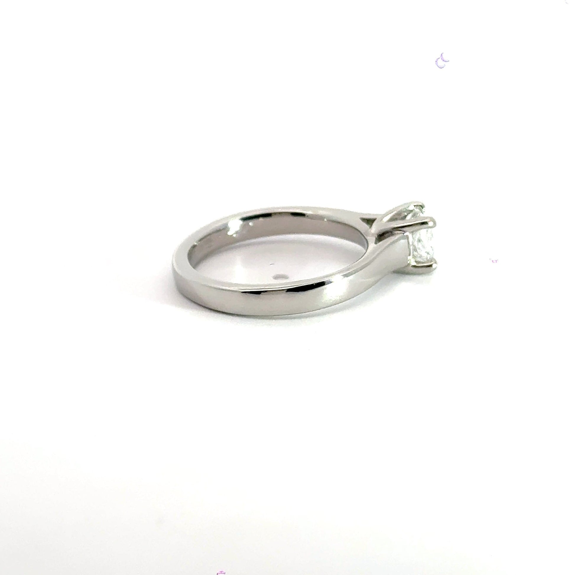 Platinum Diamond Solitaire Diamond Ring 0.50CT Aces Jewellers
