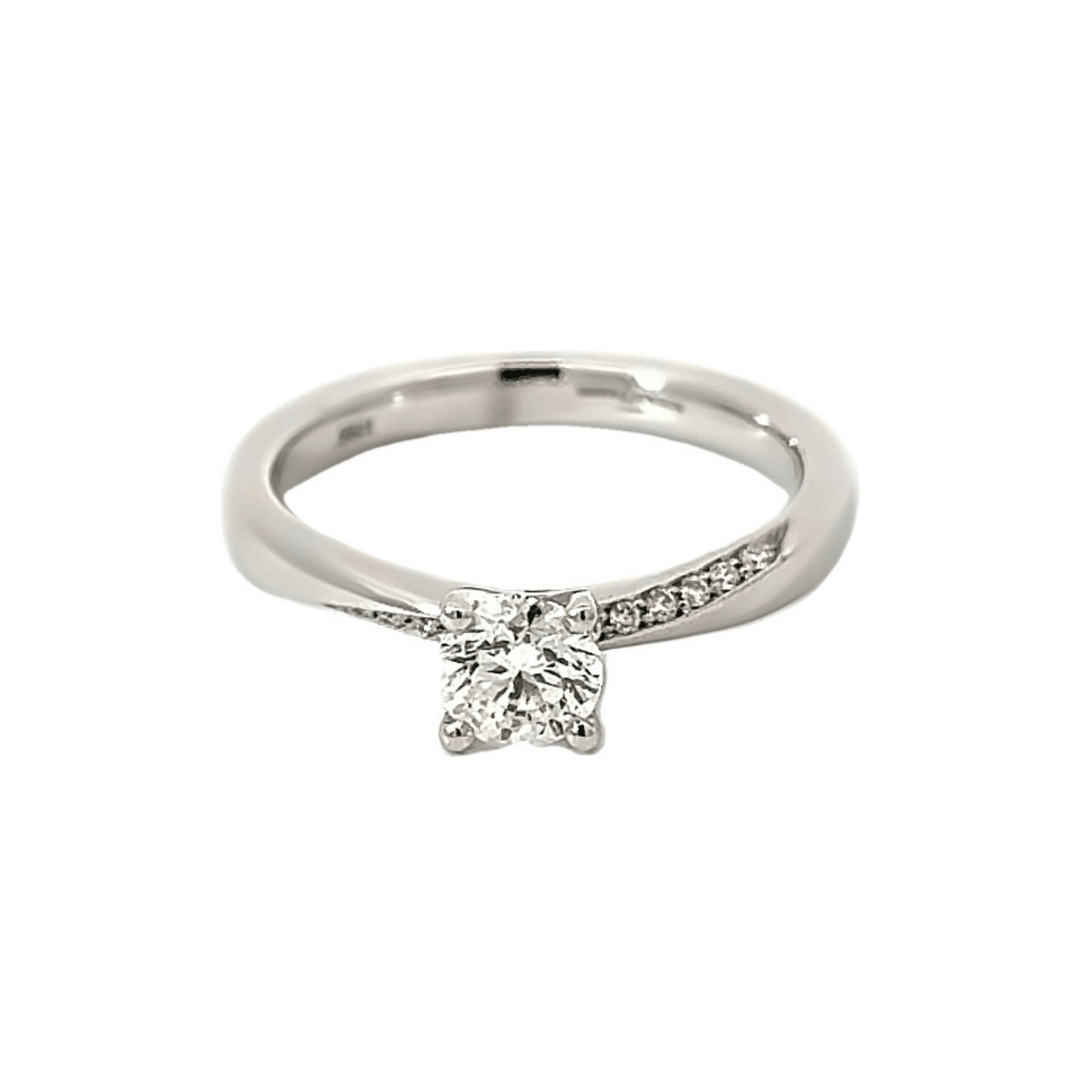 18CT White Gold Diamond Ring Aces Jewellers
