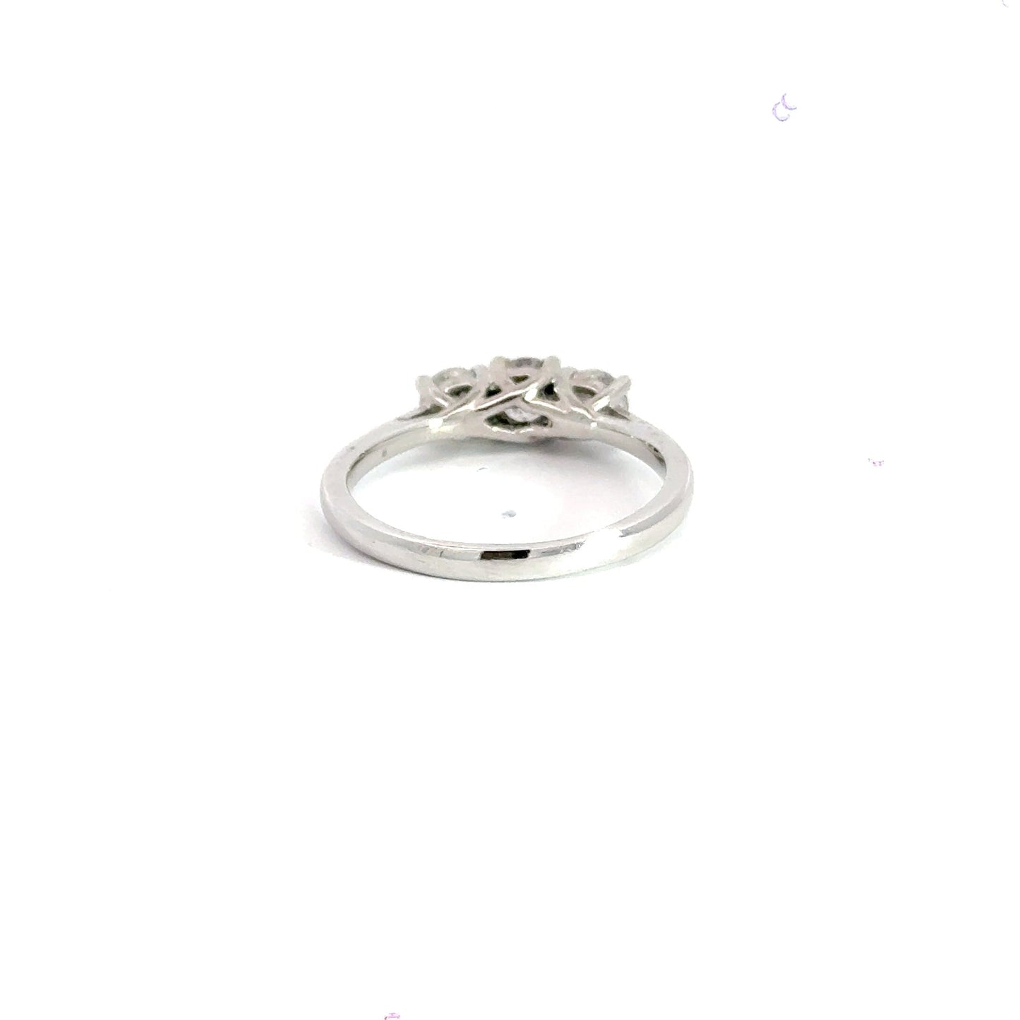 Platinum 3 Stone Trilogy Diamond Ring Aces Jewellers