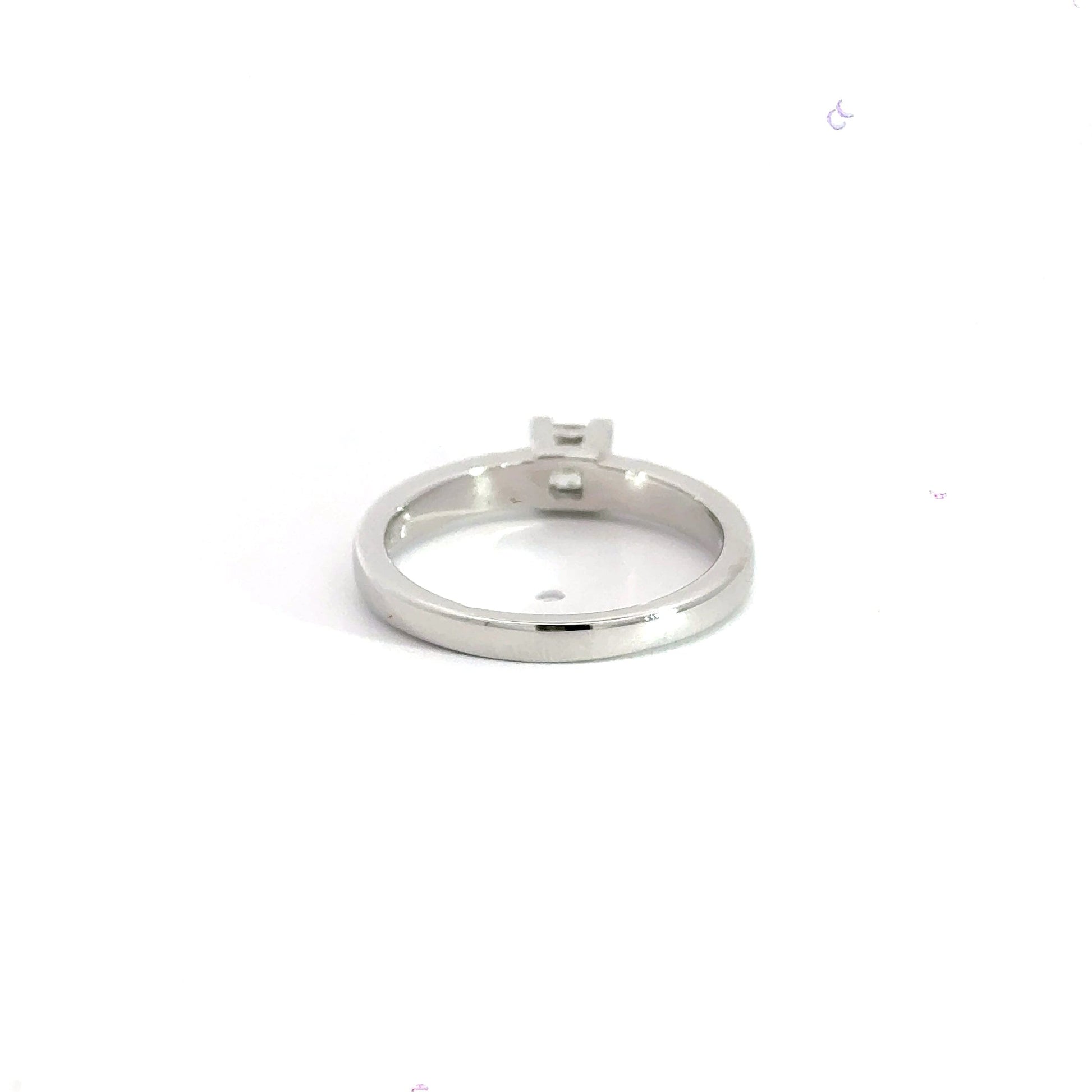 Platinum Solitaire Diamond Ring Aces Jewellers
