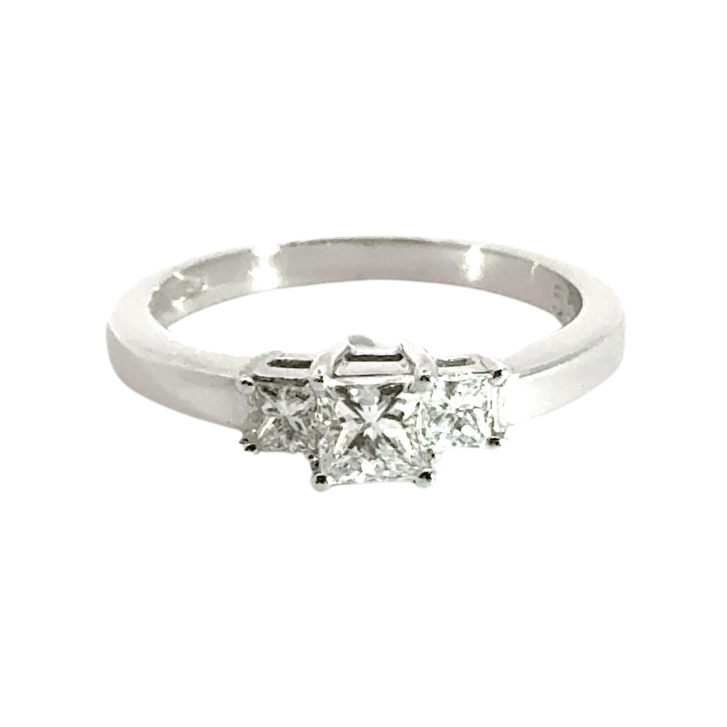 Platinum Trilogy Diamond Ring Aces Jewellers