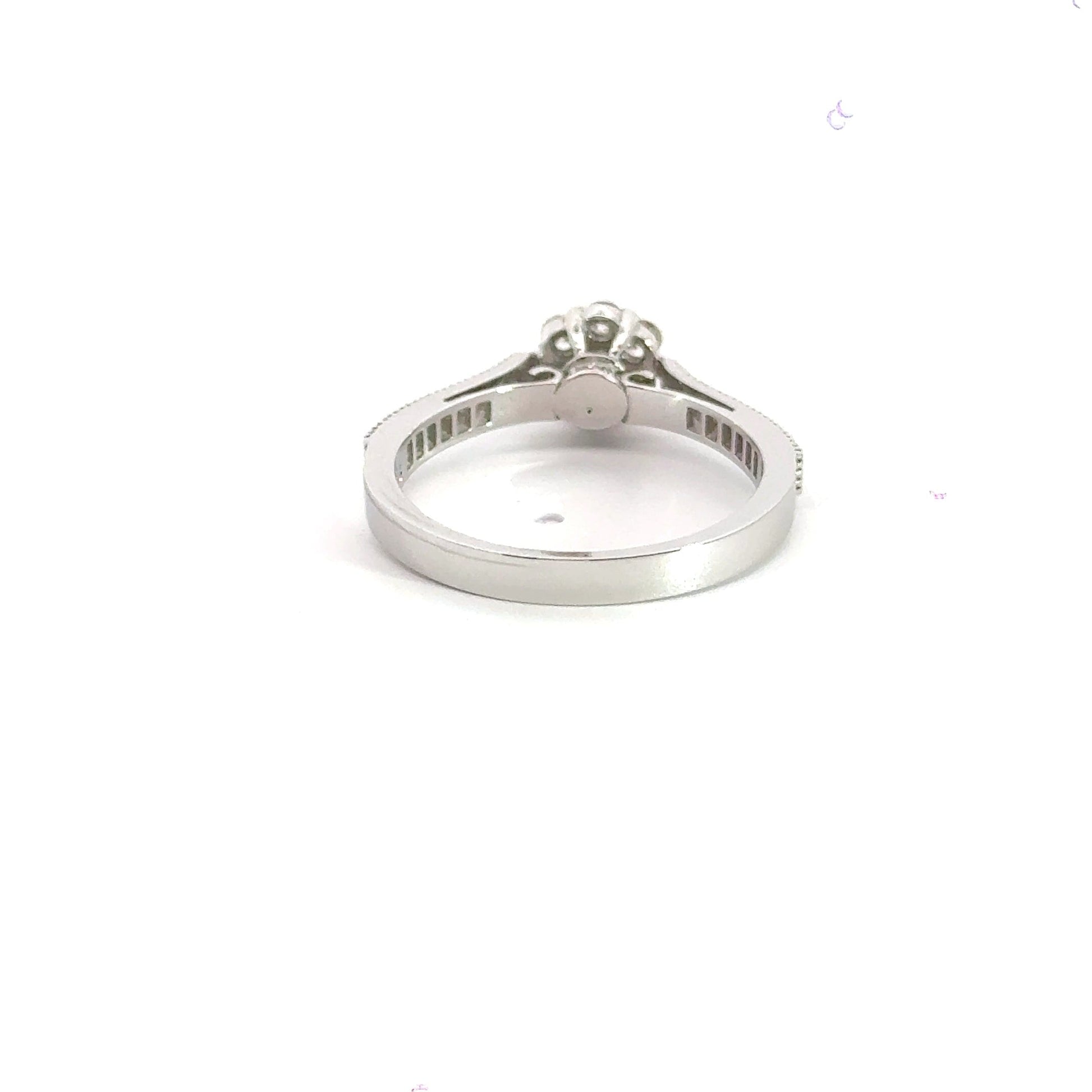 18CT White Gold Diamond Ring Aces Jewellers