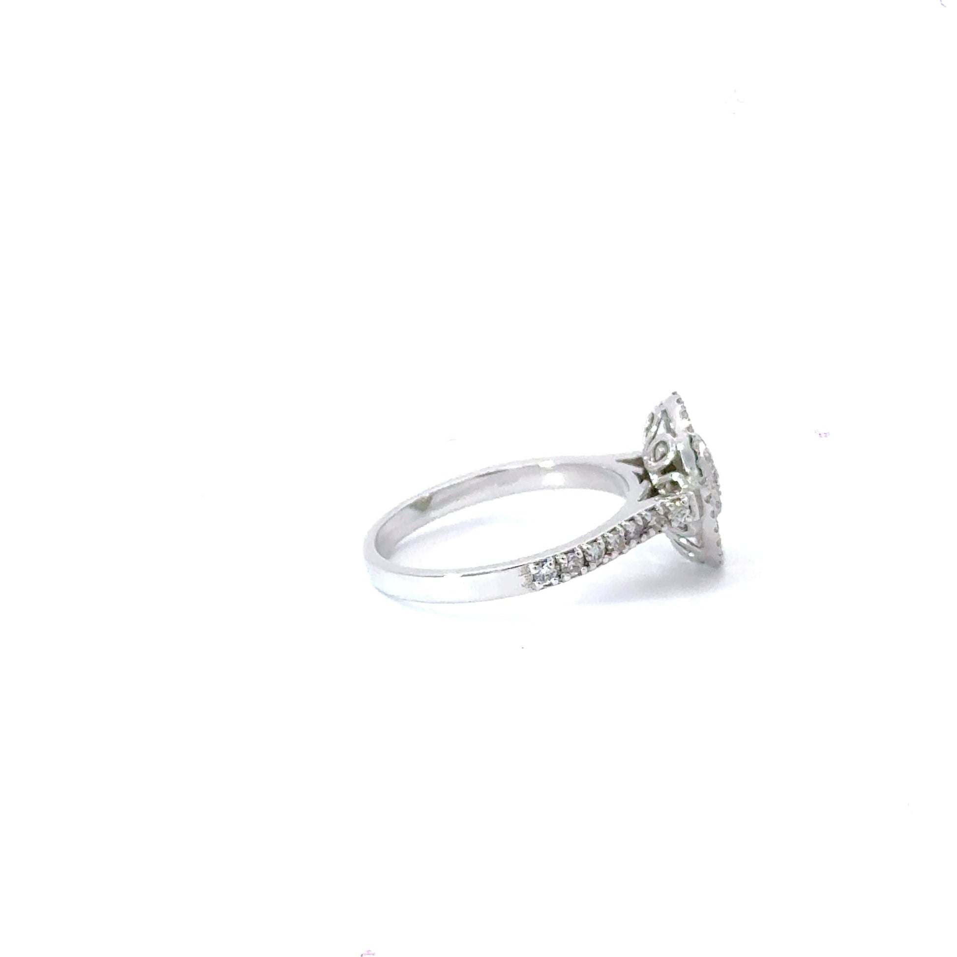 18CT White Gold Diamond Ring Aces Jewellers