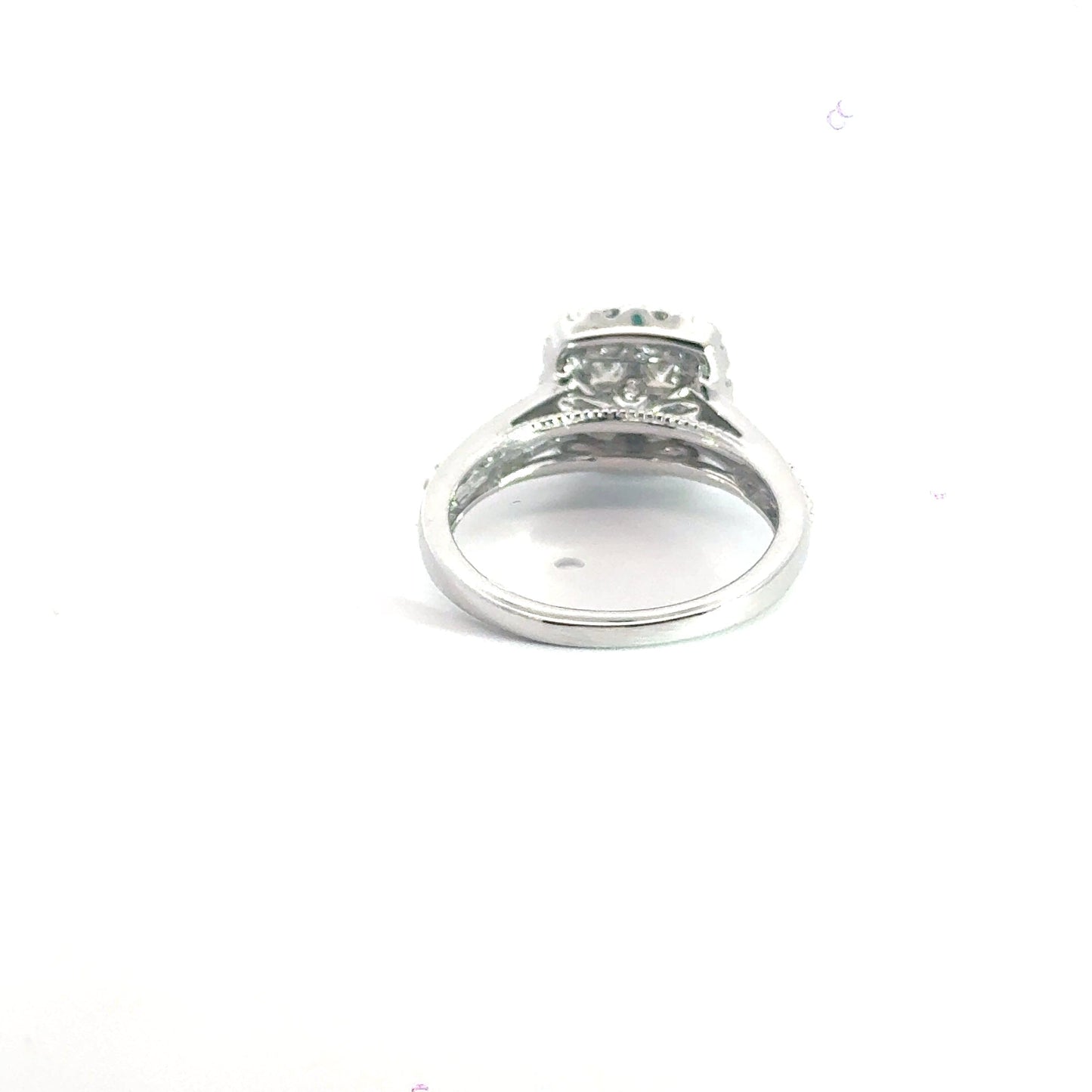 9CT White Gold Cluster Diamond Ring Aces Jewellers