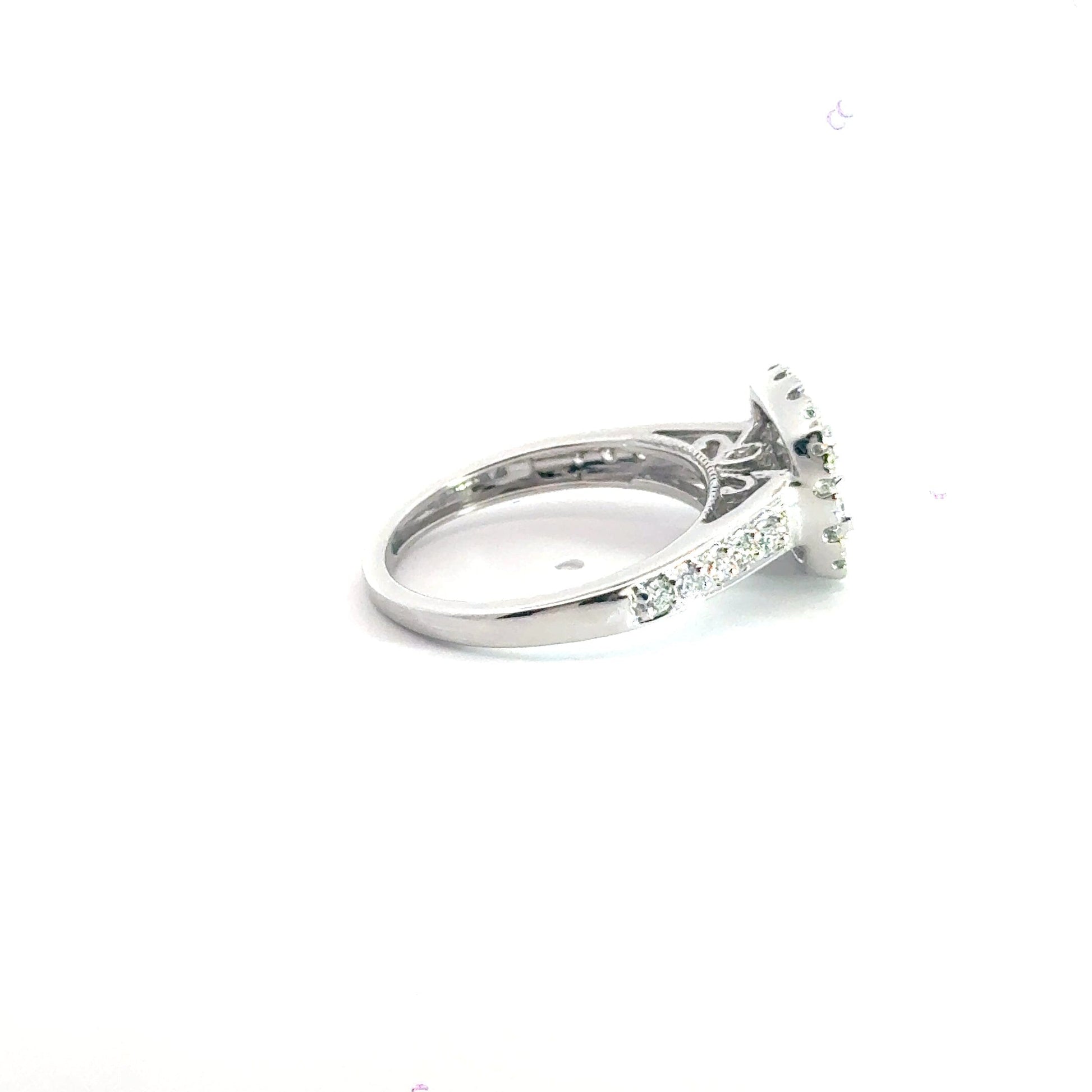 9CT White Gold Cluster Diamond Ring Aces Jewellers