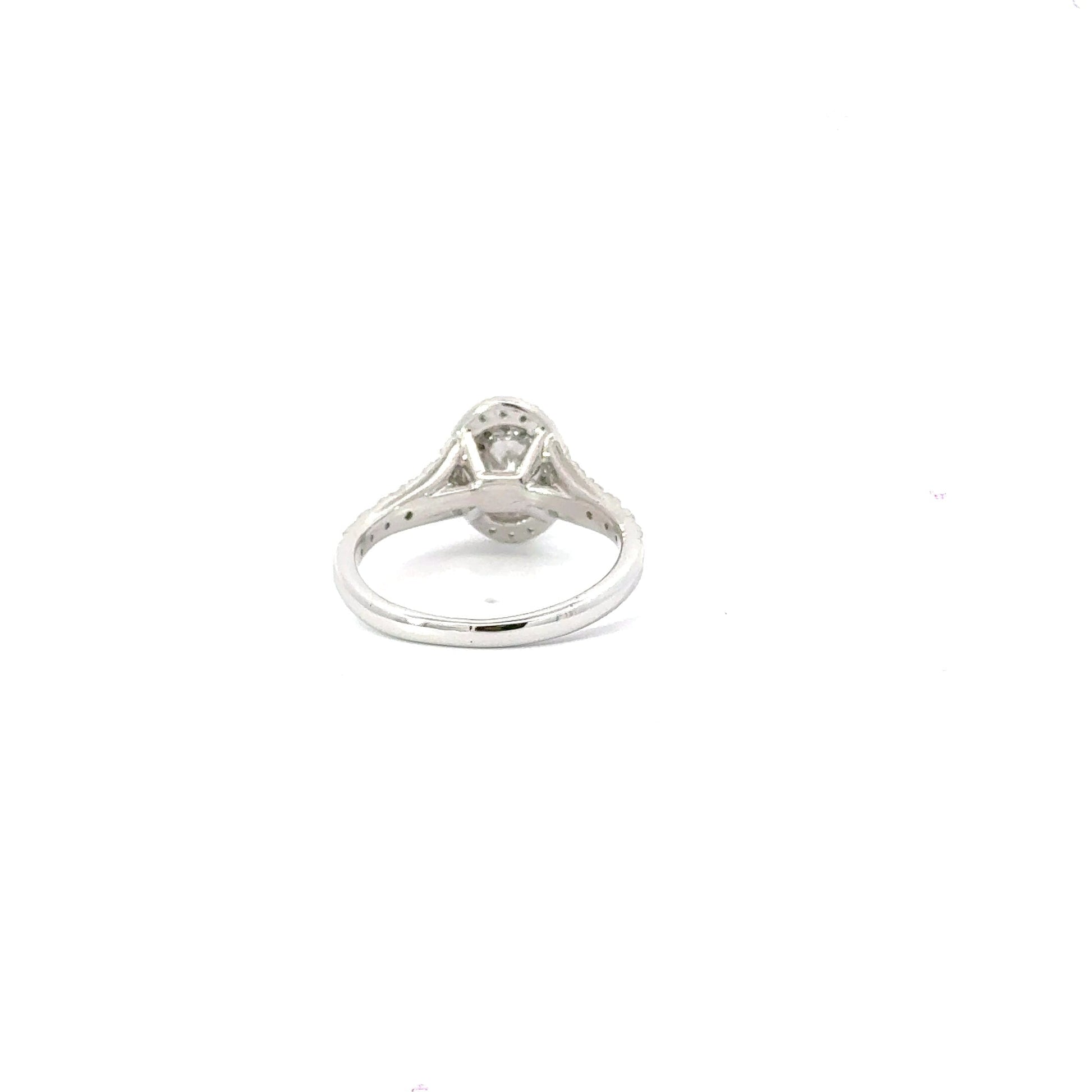 18CT WHITE GOLD 0.75ct dia f/vs1 Aces Jewellers