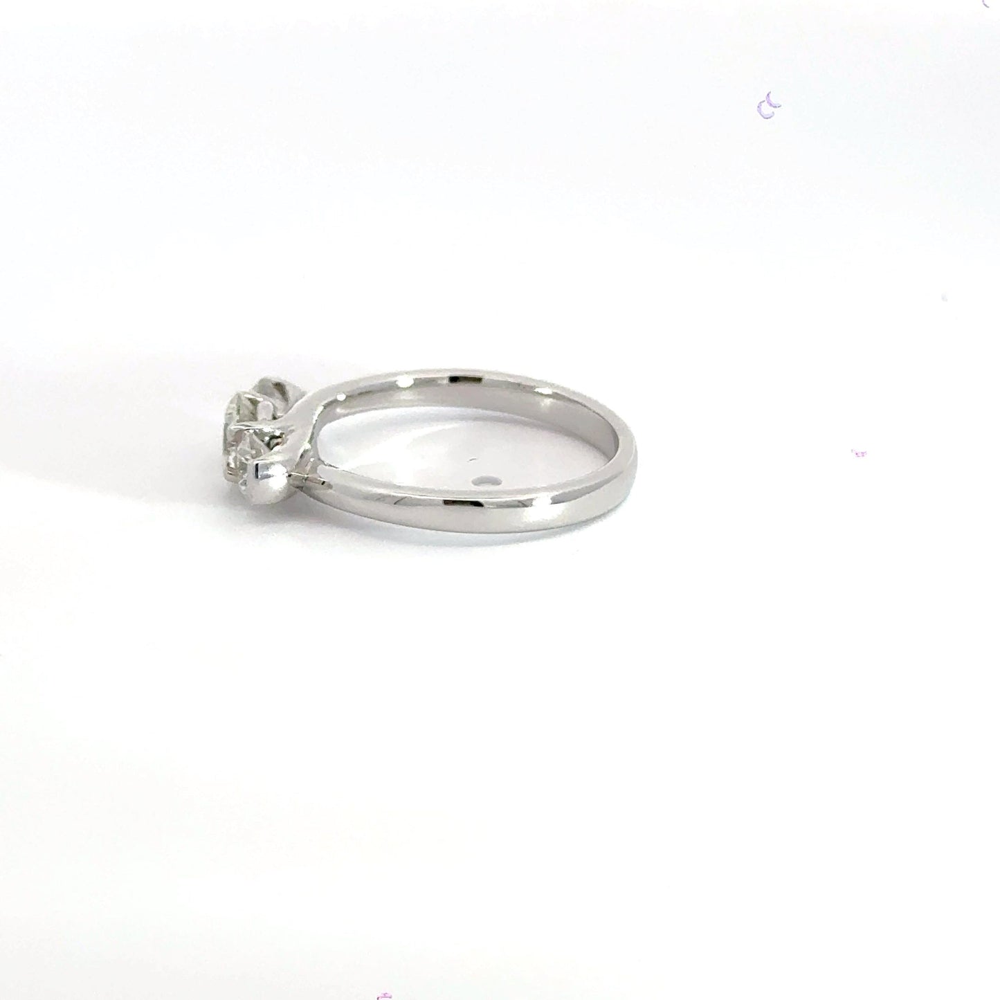 Platinum Diamond Ring Trilogy Ring Aces Jewellers