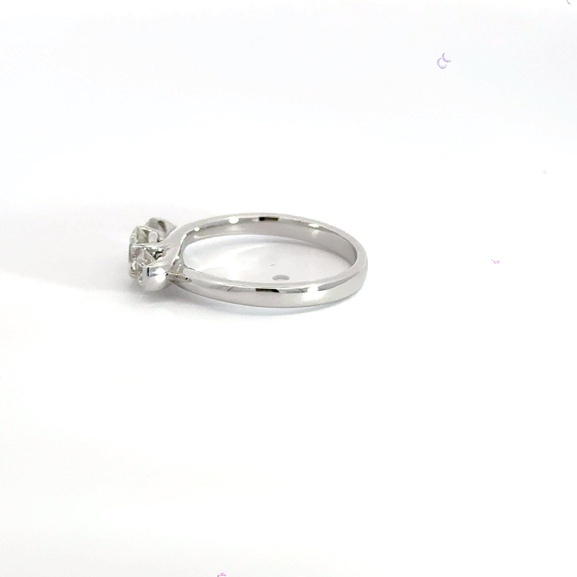 Platinum Diamond Ring Trilogy Ring Aces Jewellers