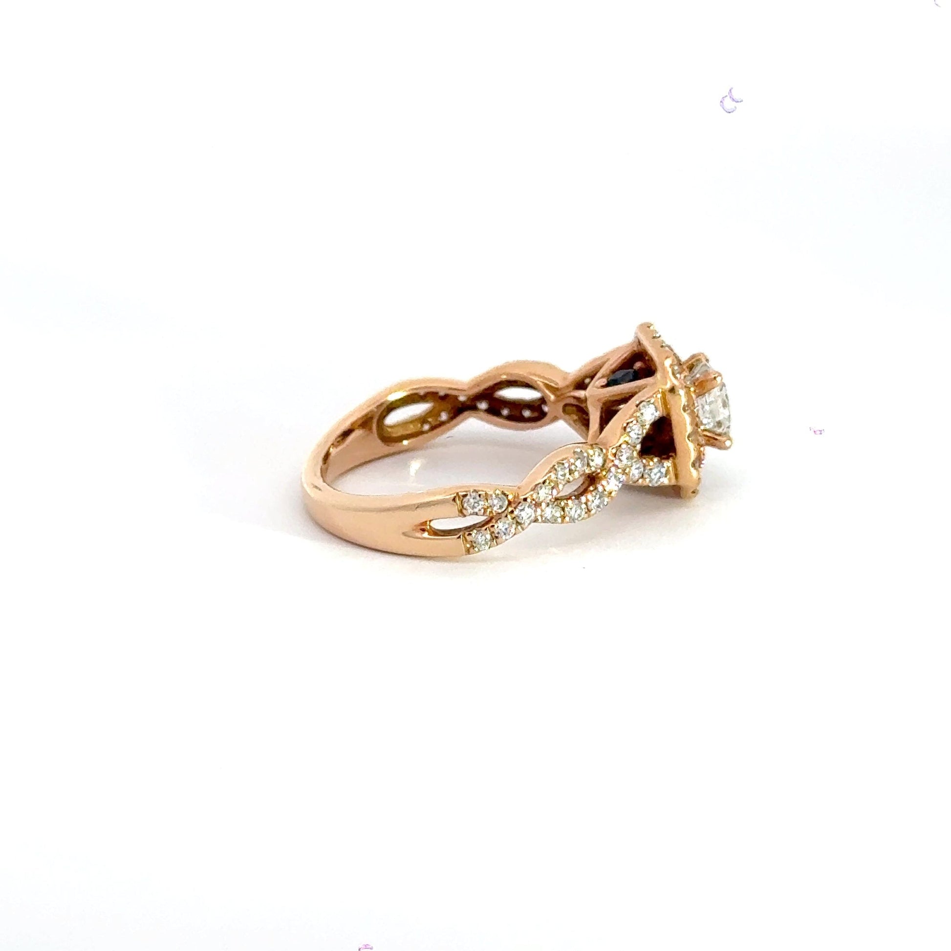 18CT Rose Gold Diamond Ring Aces Jewellers