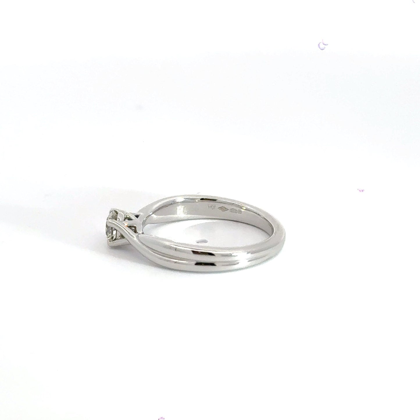 Platinum Solitaire Diamond Ring Aces Jewellers