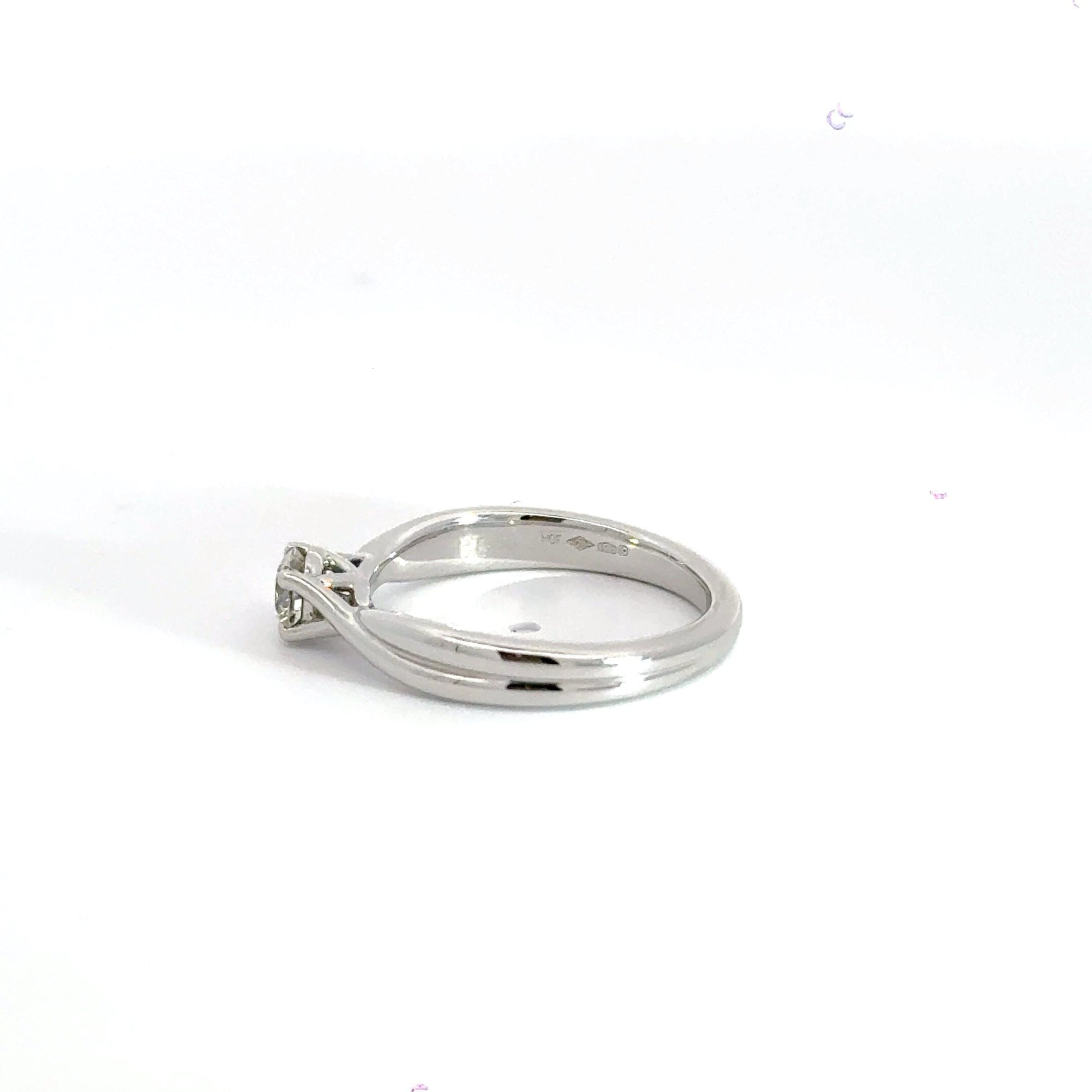 Platinum Solitaire Diamond Ring Aces Jewellers