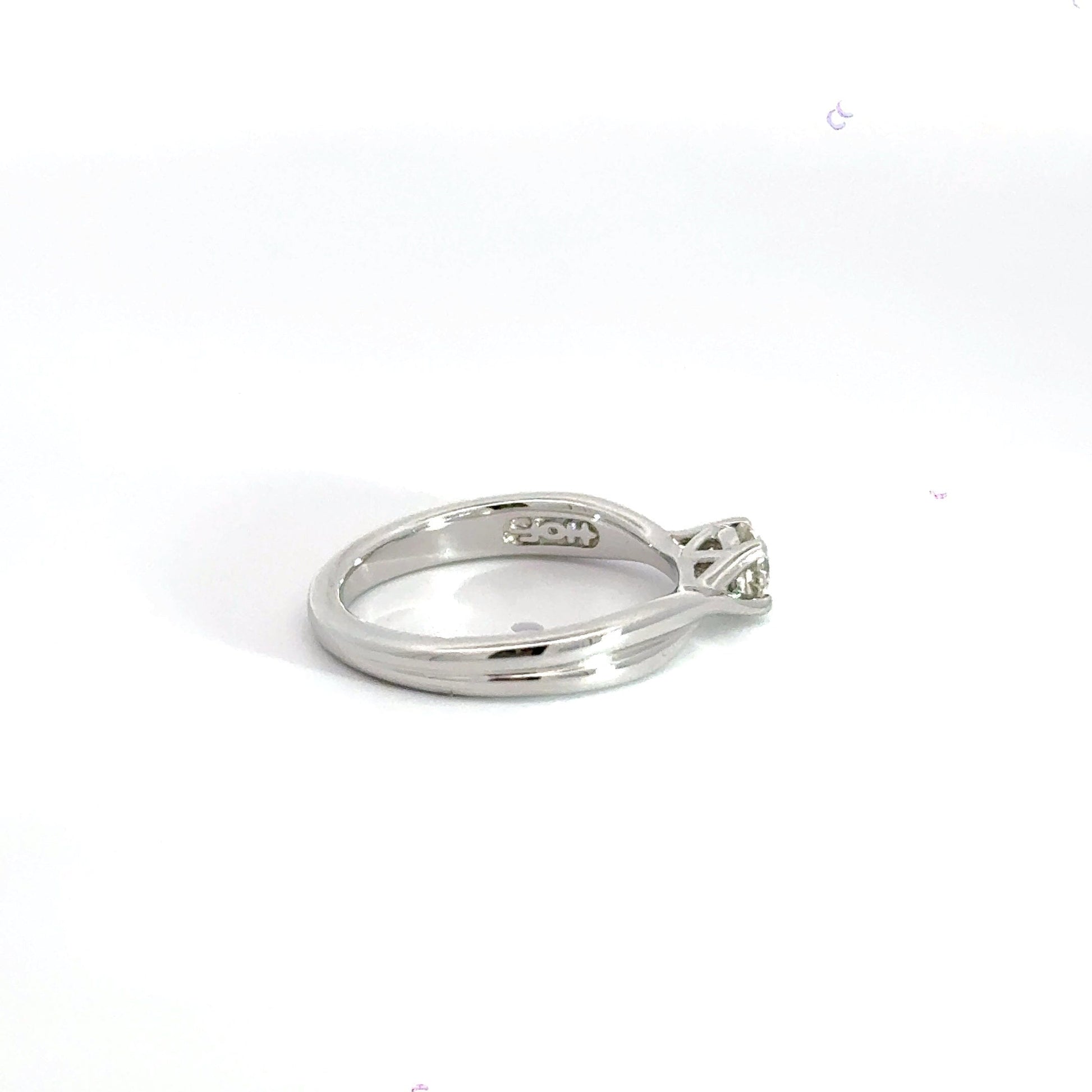 Platinum Solitaire Diamond Ring Aces Jewellers