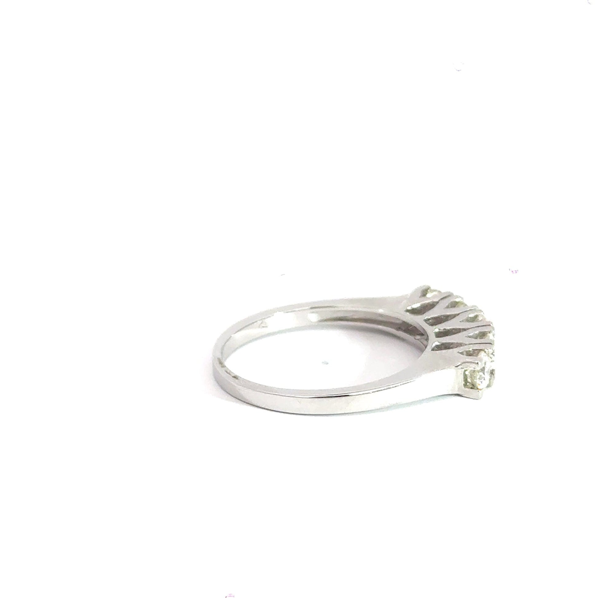 18CT White Gold Diamond Ring Eternity Band Aces Jewellers