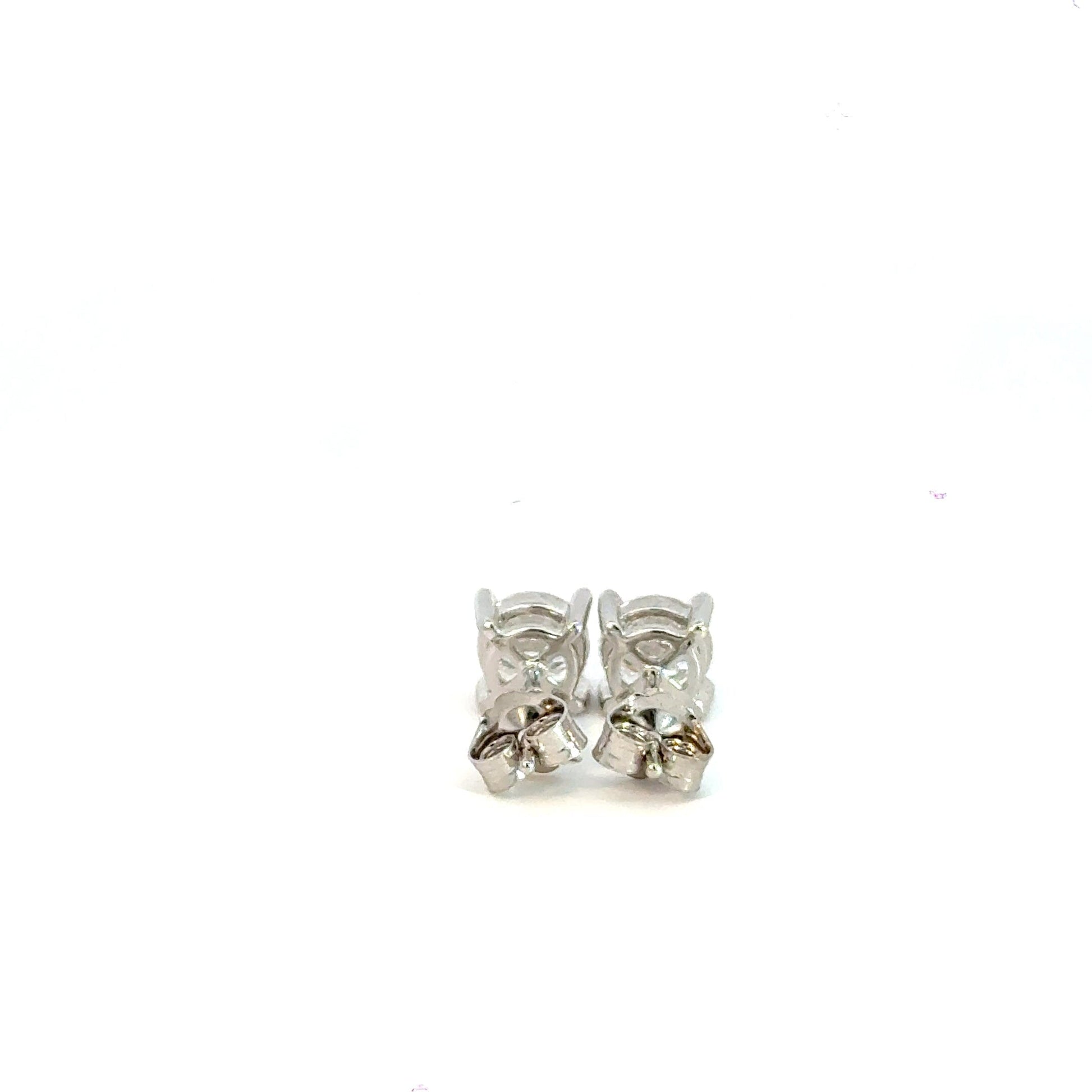 Stud Earrings 1.53CT Lab Diamond 18CT White Gold Earrings Aces Jewellers
