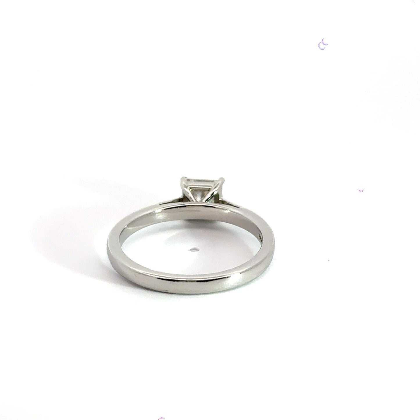 Platinum Solitaire Diamond Ring Aces Jewellers