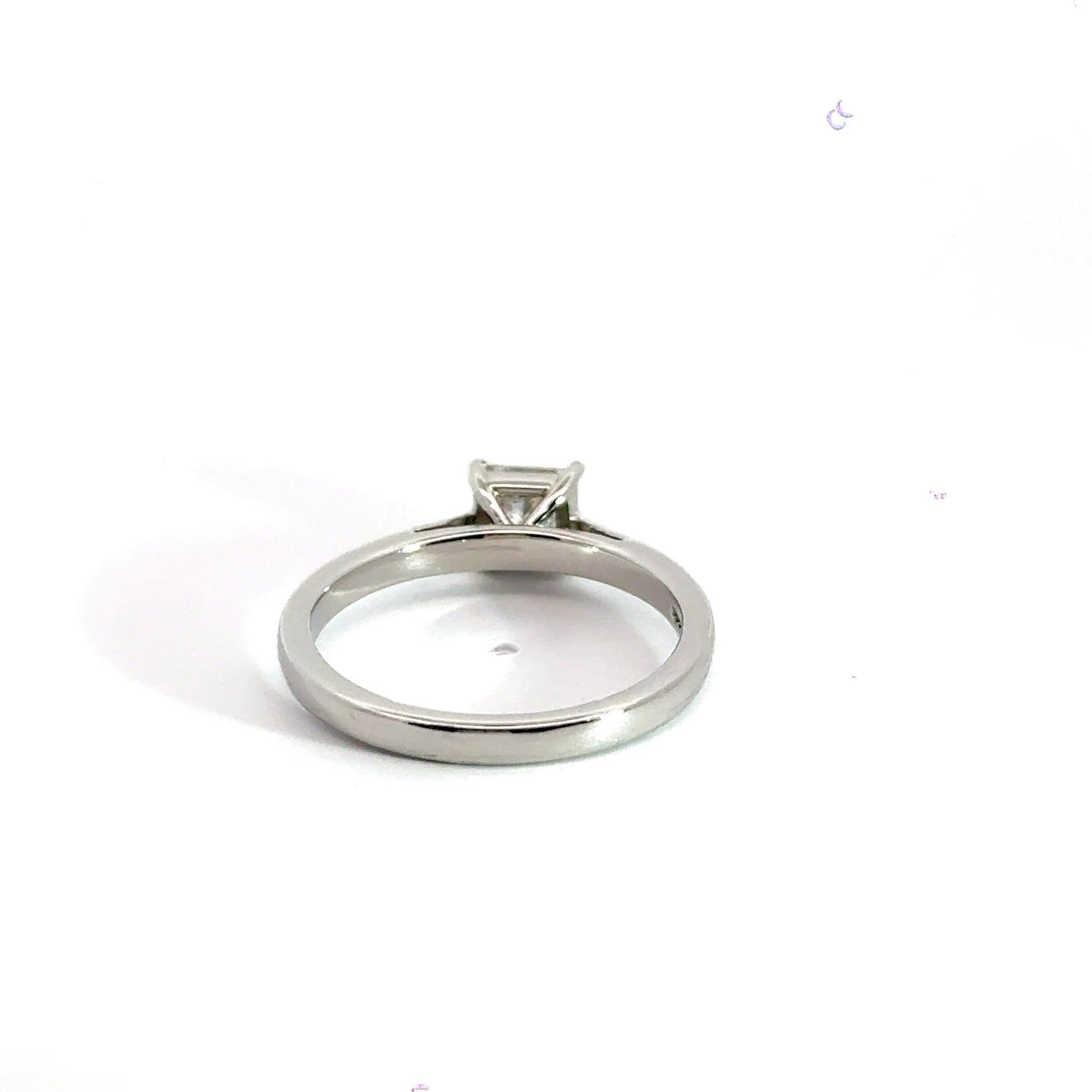 Platinum Solitaire Diamond Ring Aces Jewellers