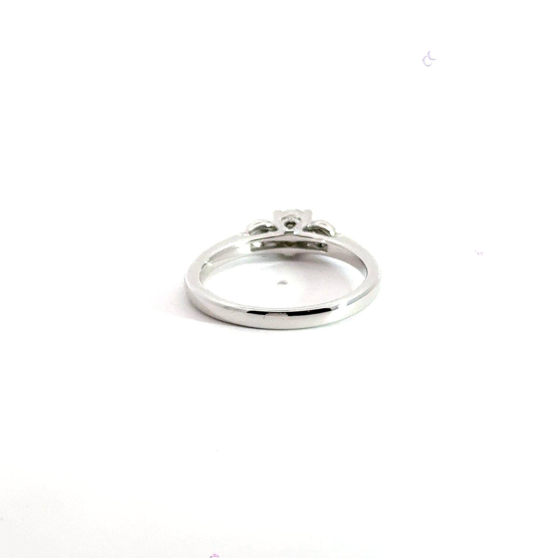 9CT White Gold Solitaire Ring Aces Jewellers