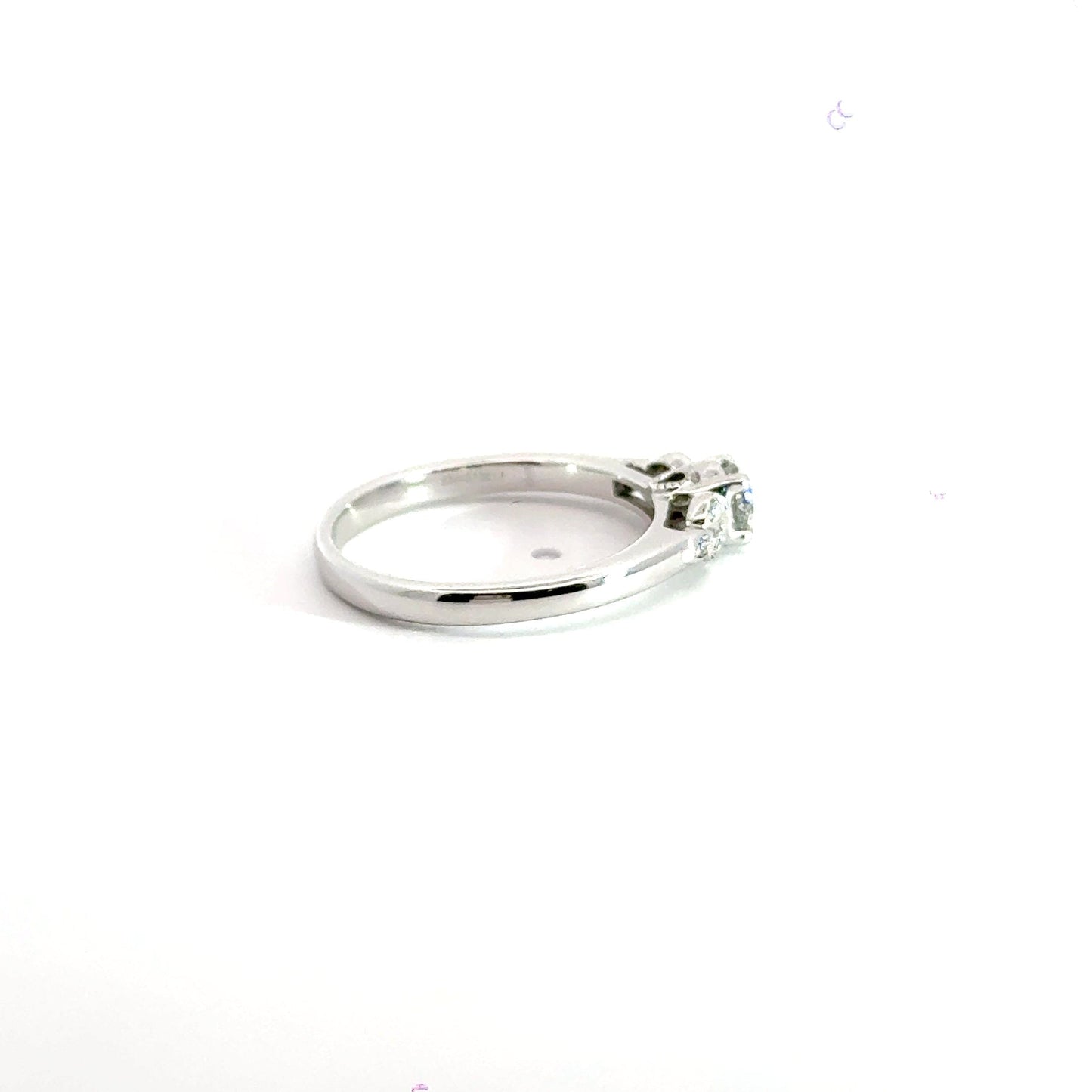 9CT White Gold Solitaire Ring Aces Jewellers