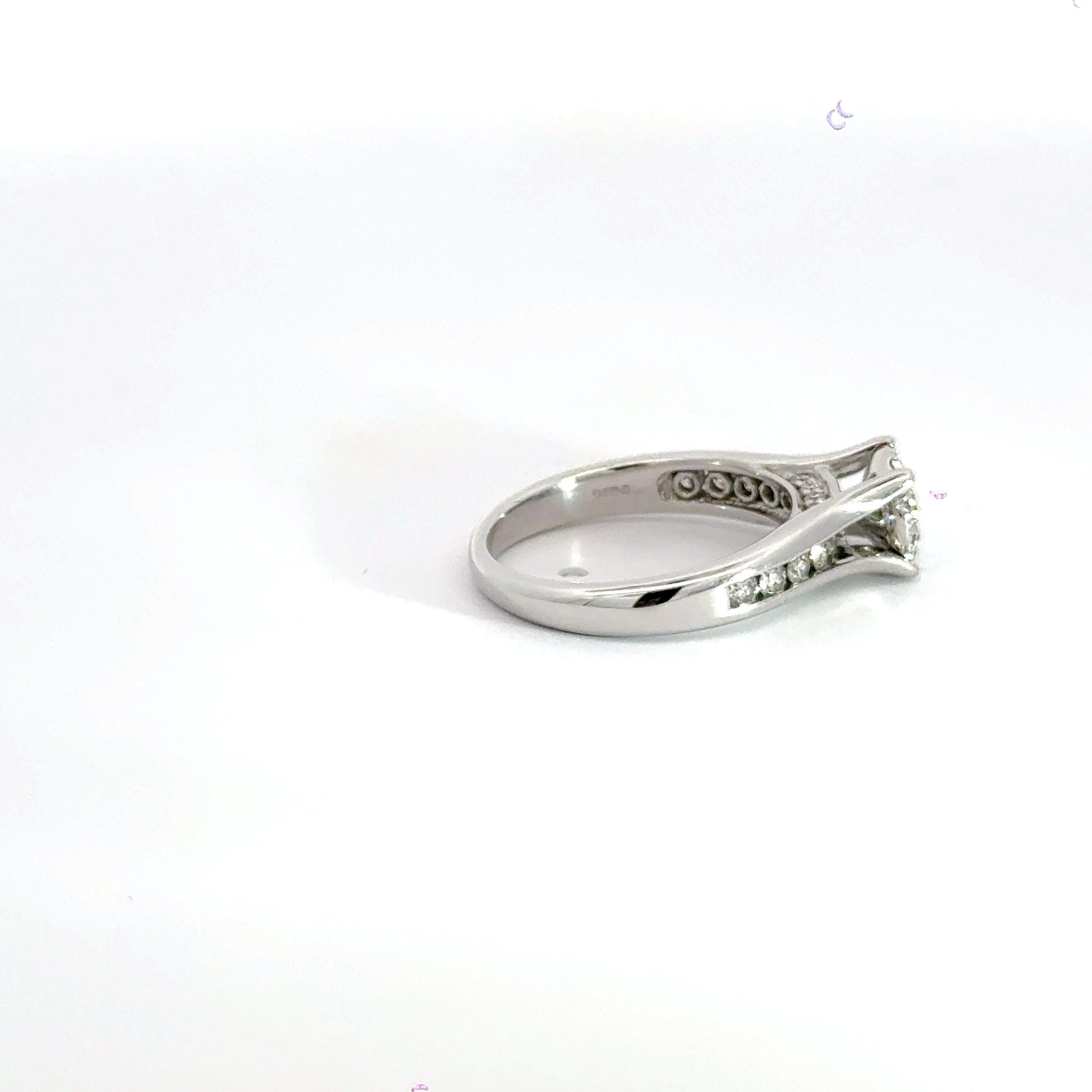 9CT White Gold Cluster Diamond Ring Aces Jewellers
