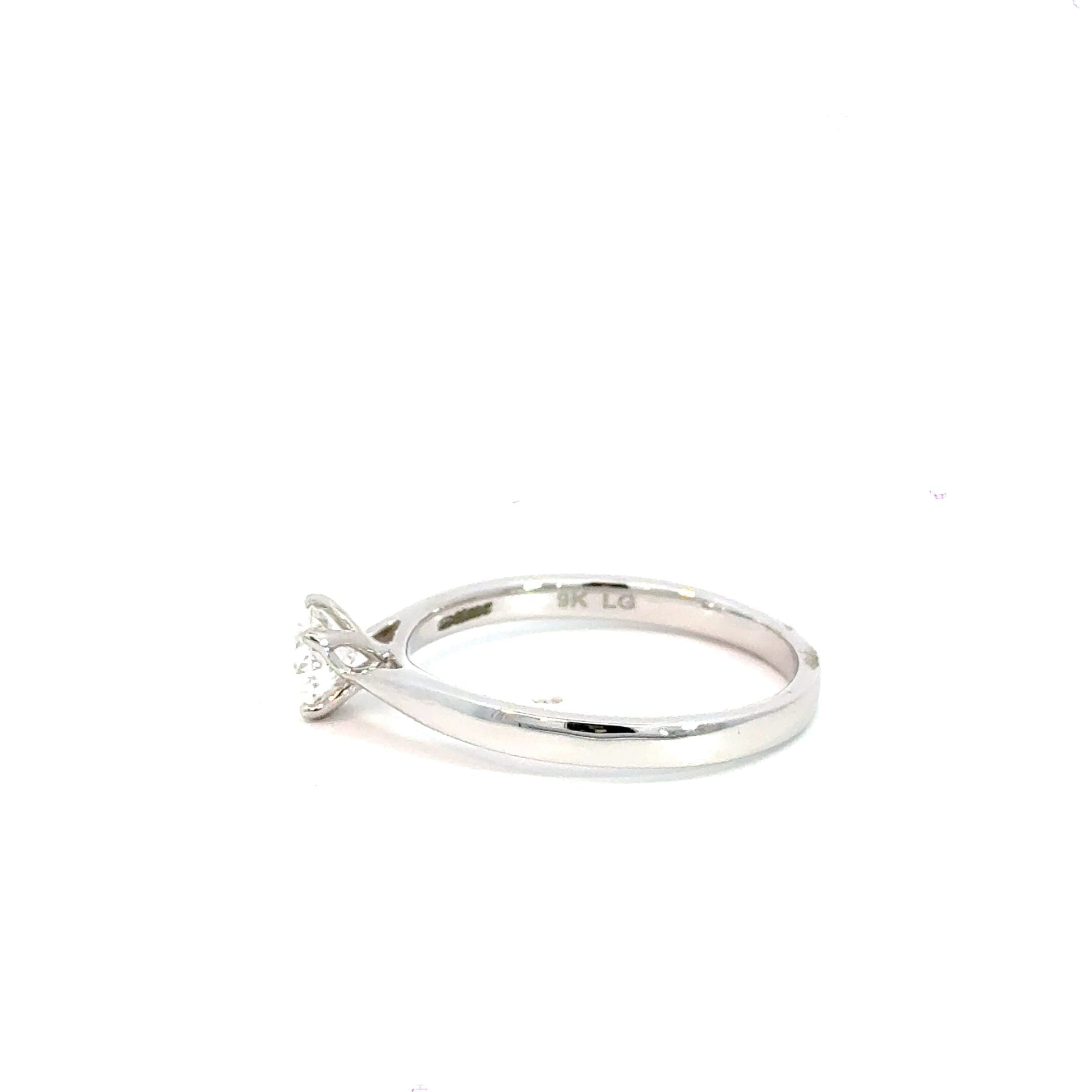 9CT White Gold 0.50CT Lab Diamond Aces Jewellers