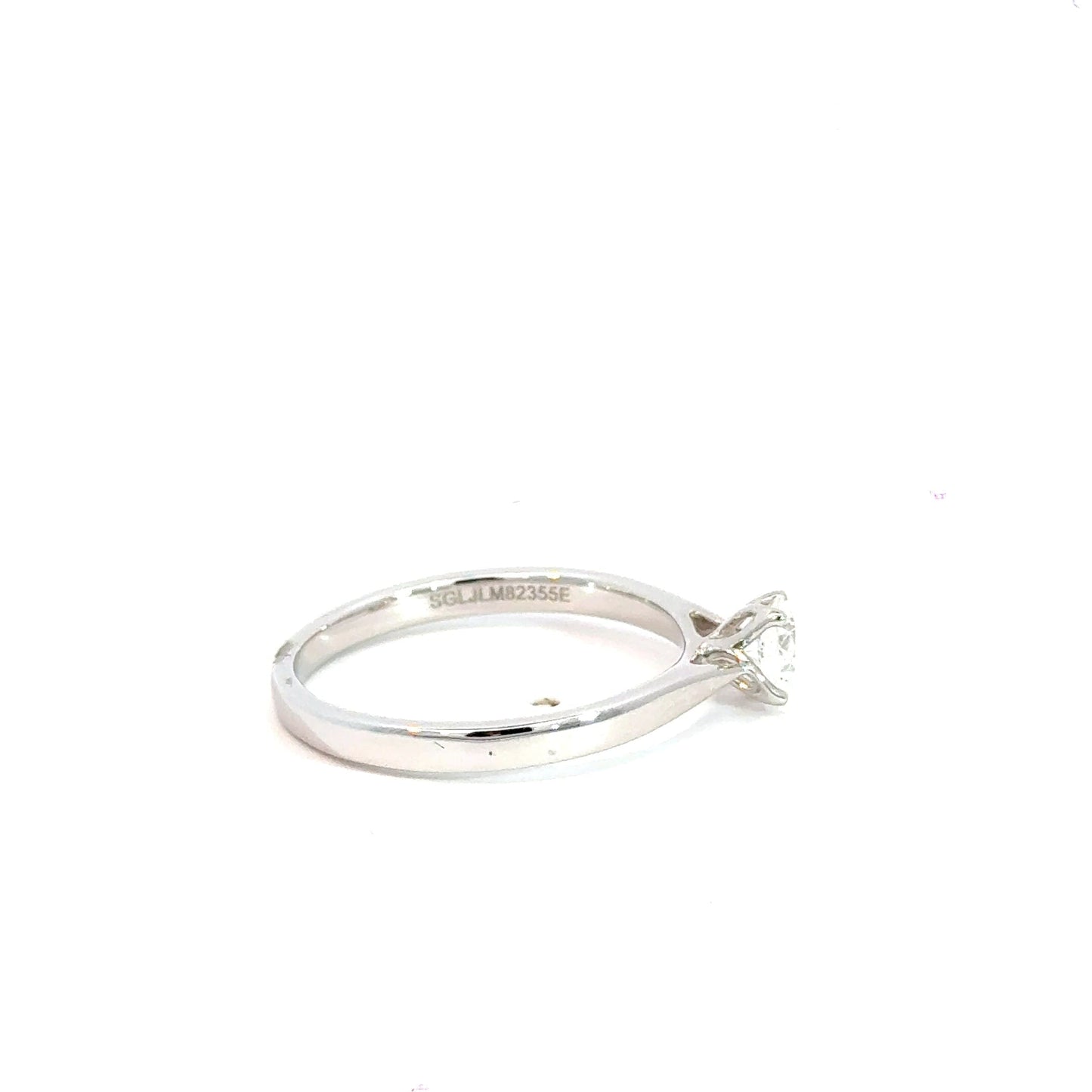 9CT White Gold 0.50CT Lab Diamond Aces Jewellers