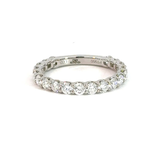 Platinum 950 Eternity Ring 1.20CT Lab Diamond Aces Jewellers