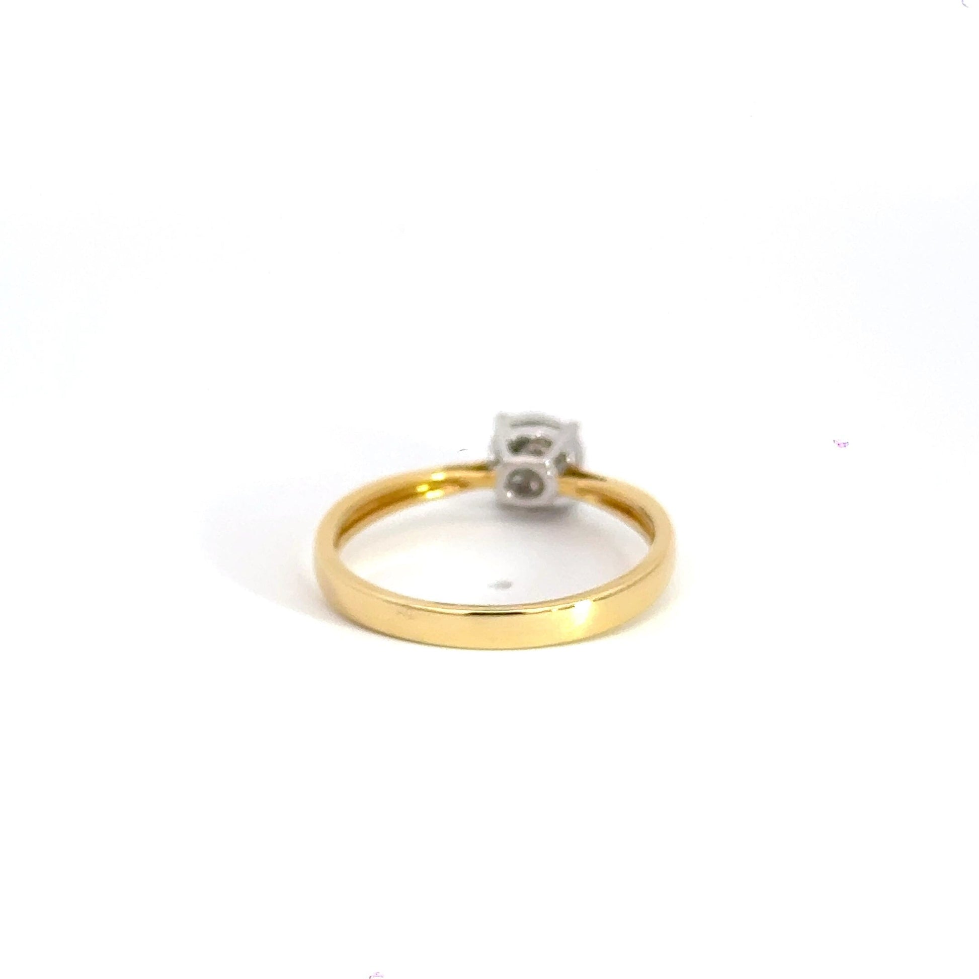18CT Gold Diamond Ring Aces Jewellers
