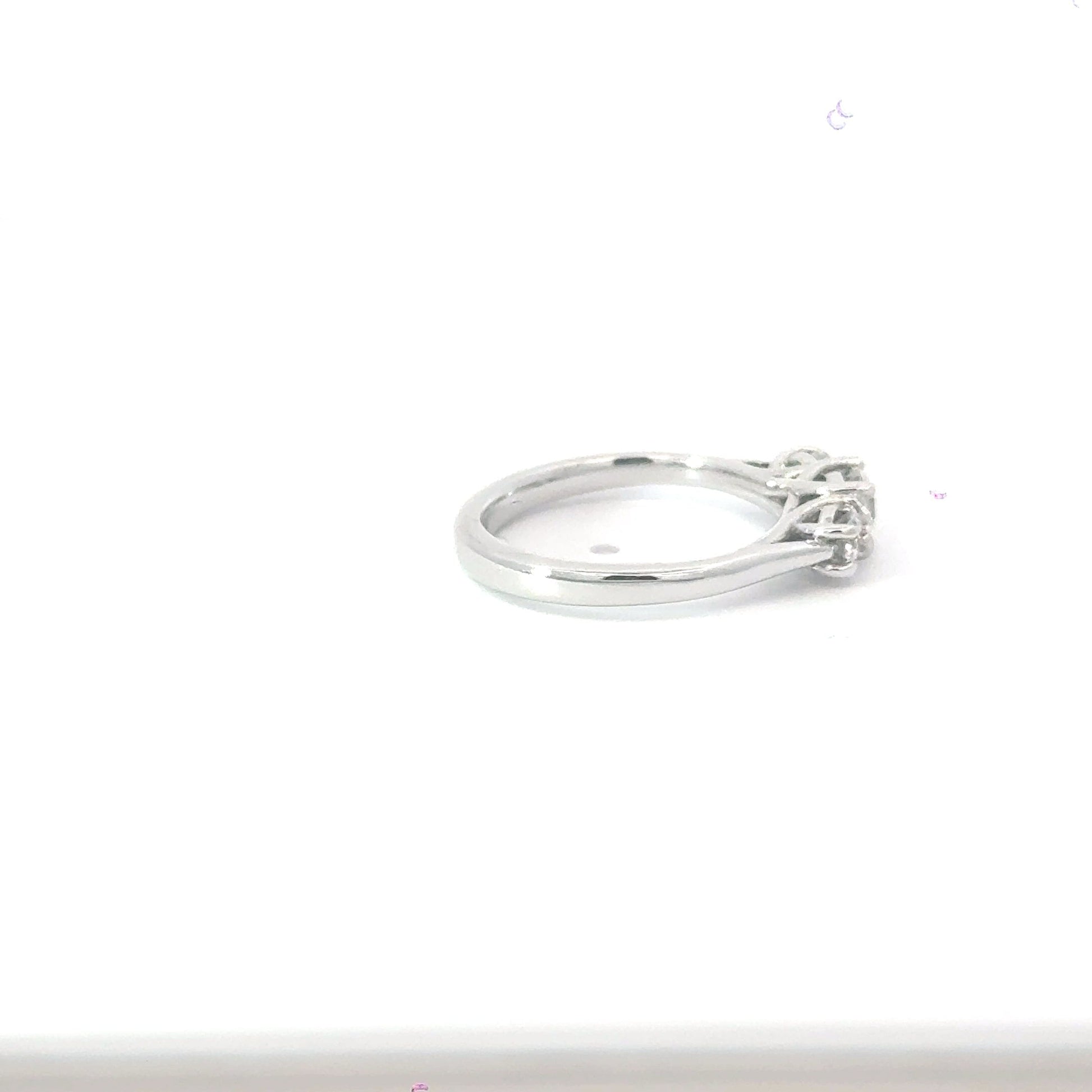 Platinum Trilogy Diamond Ring Aces Jewellers
