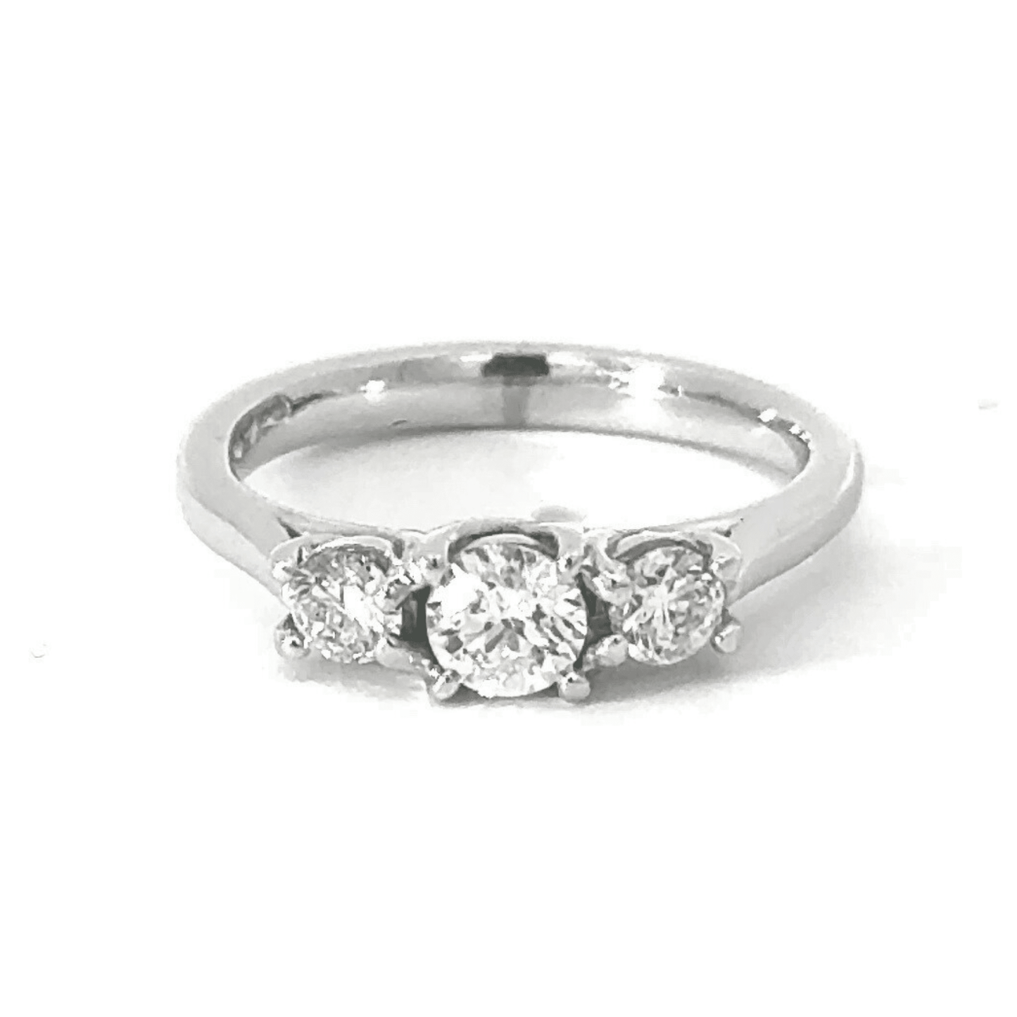 Platinum Trilogy Diamond Ring Aces Jewellers