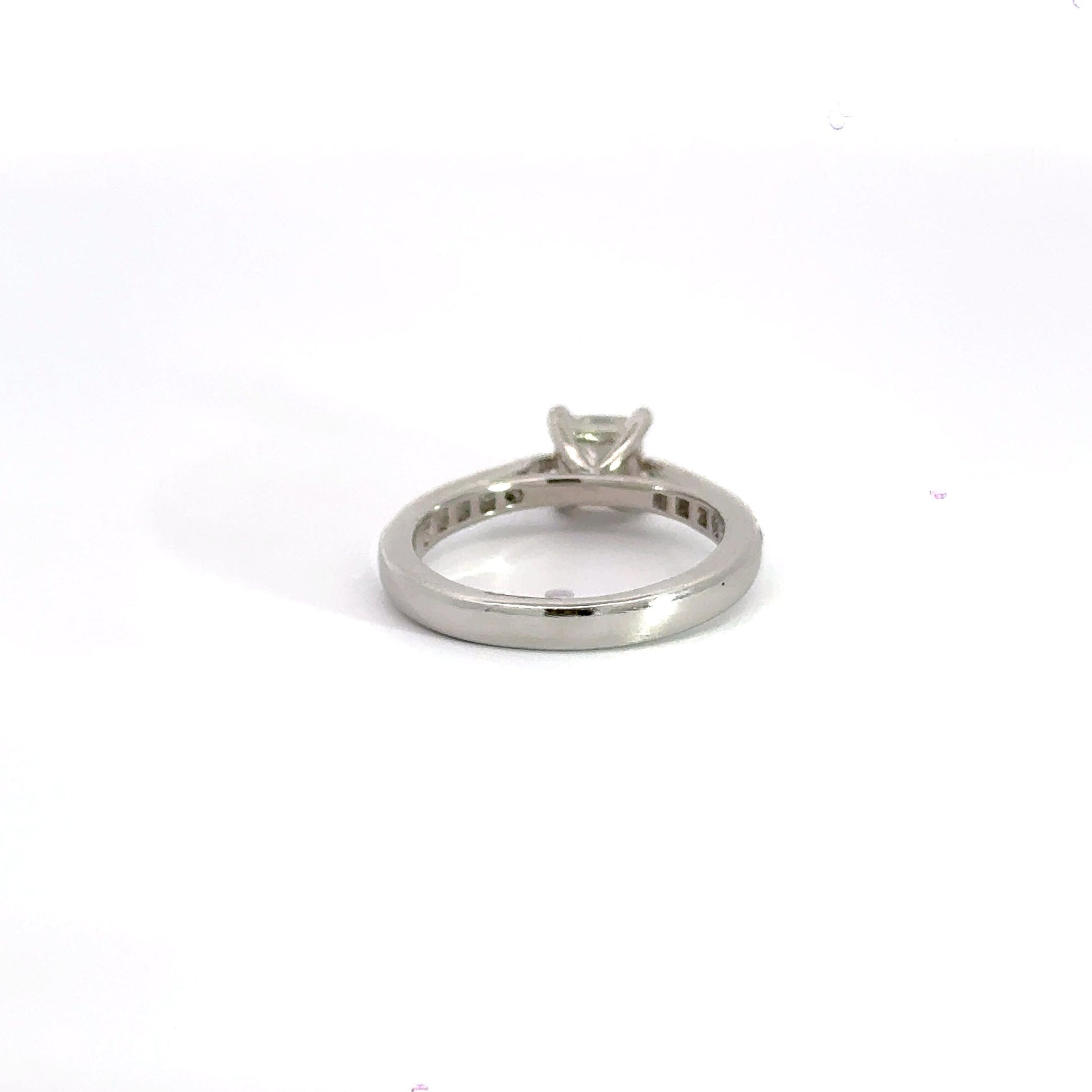 Platinum Solitaire Diamond Ring Aces Jewellers